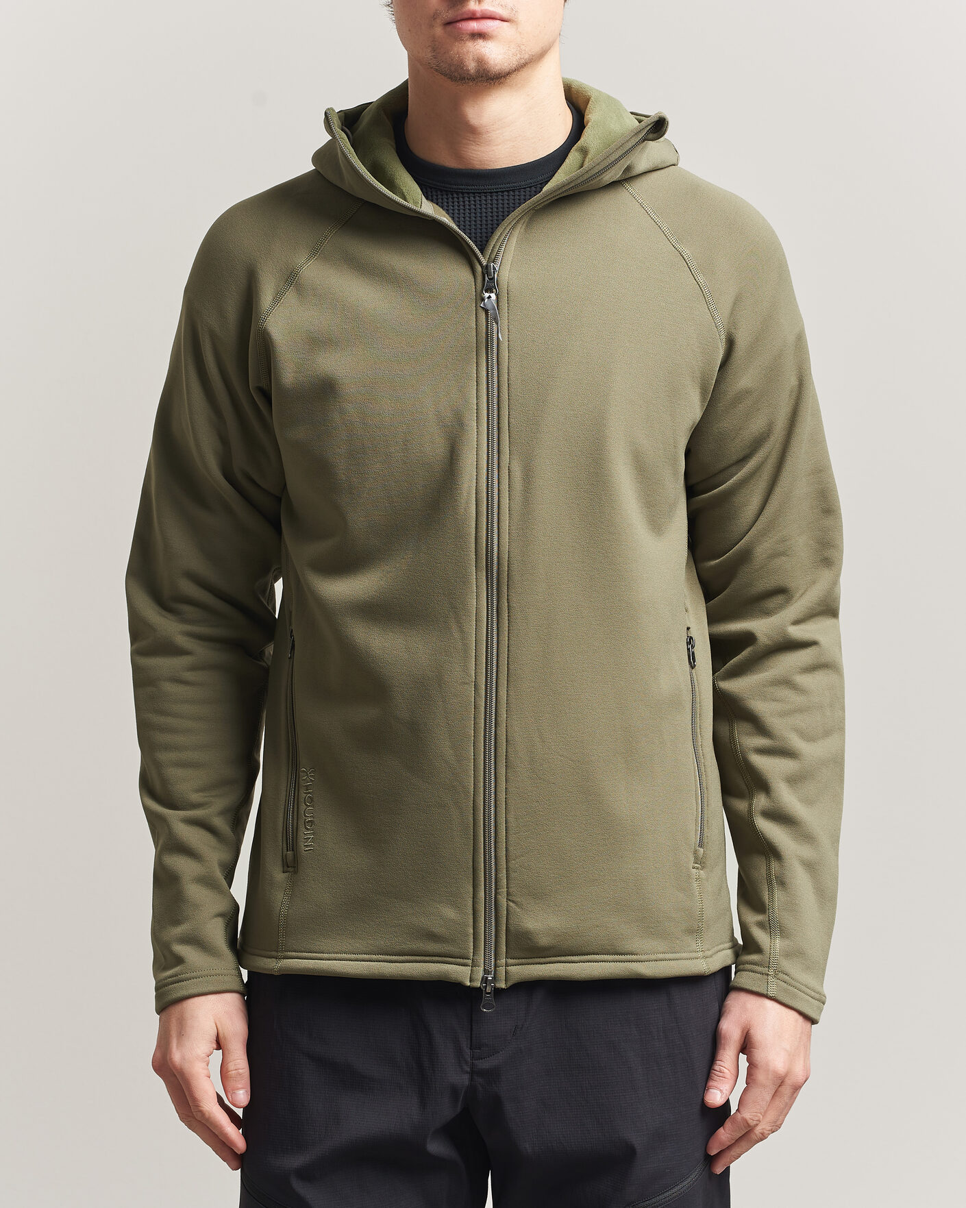Herren | Pullover | Houdini | Power Up Houdi Sage Green