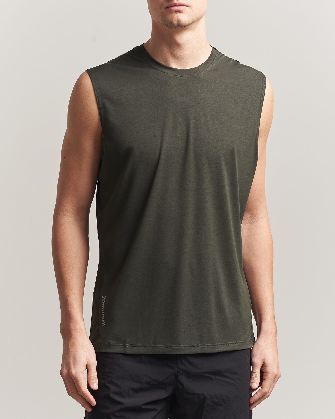 Herren | T-Shirts | Houdini | Pace Air Tank Green Illusion