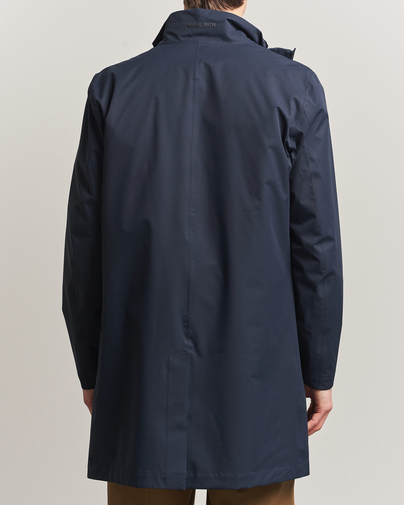 Herren | Jacken | Woolrich | Two Layer 2 in 1 Carcoat Melton Blue