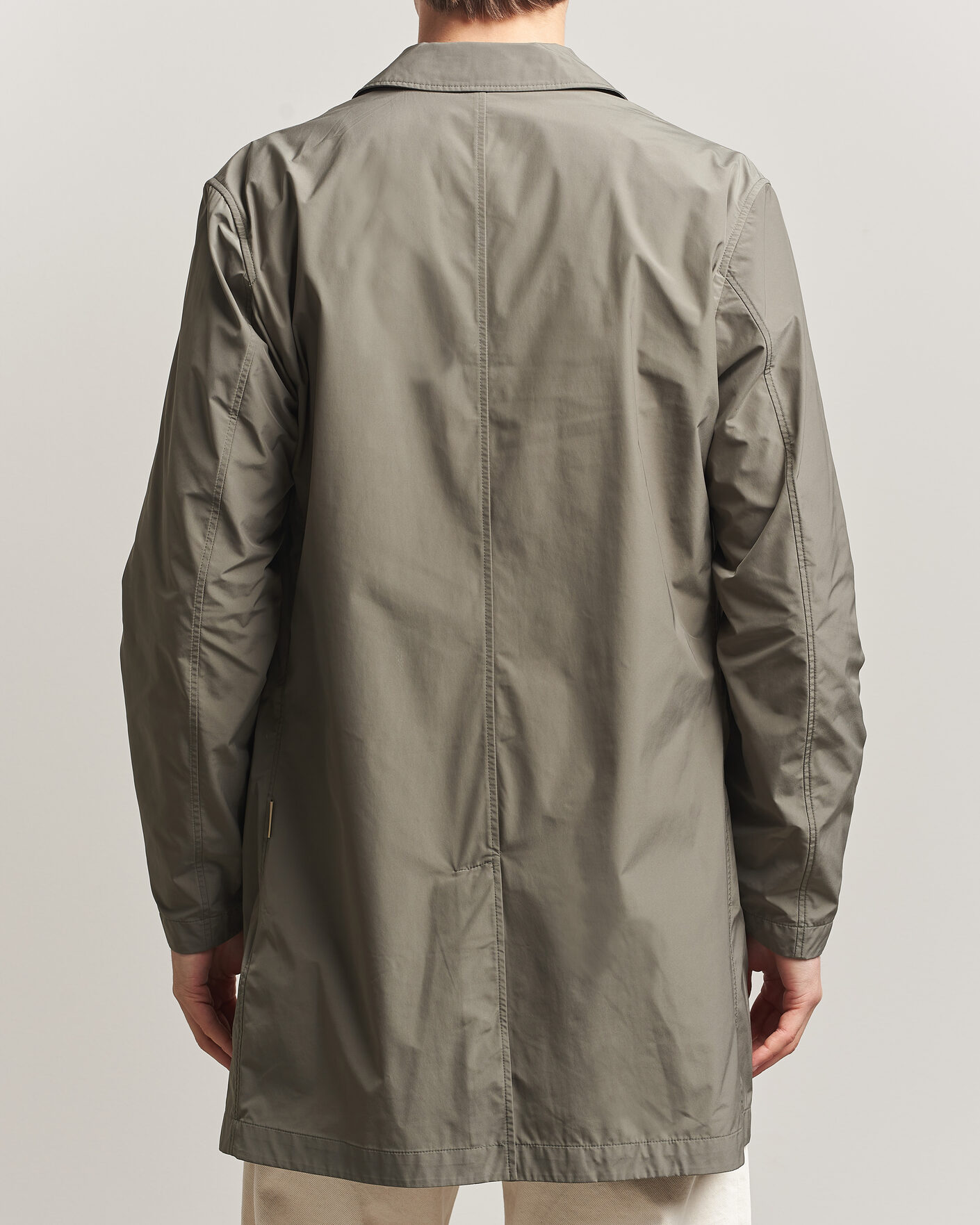 Herren | Jacken | Woolrich | Urban Nylon Water Repelent Carcoat Smokey Olive