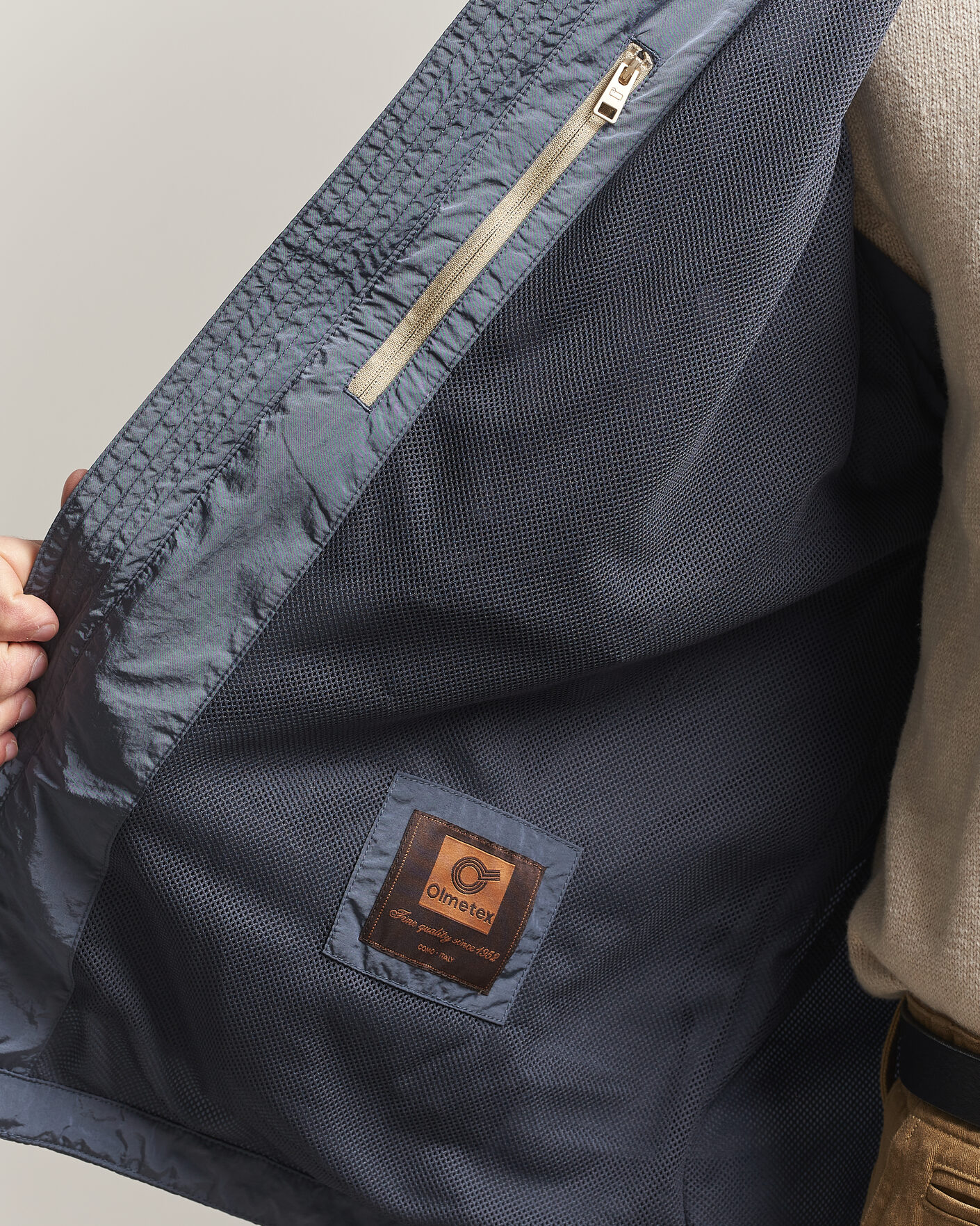 Herren | Jacken | Woolrich | Shiny Nylon Hooded Jacket Grisaille