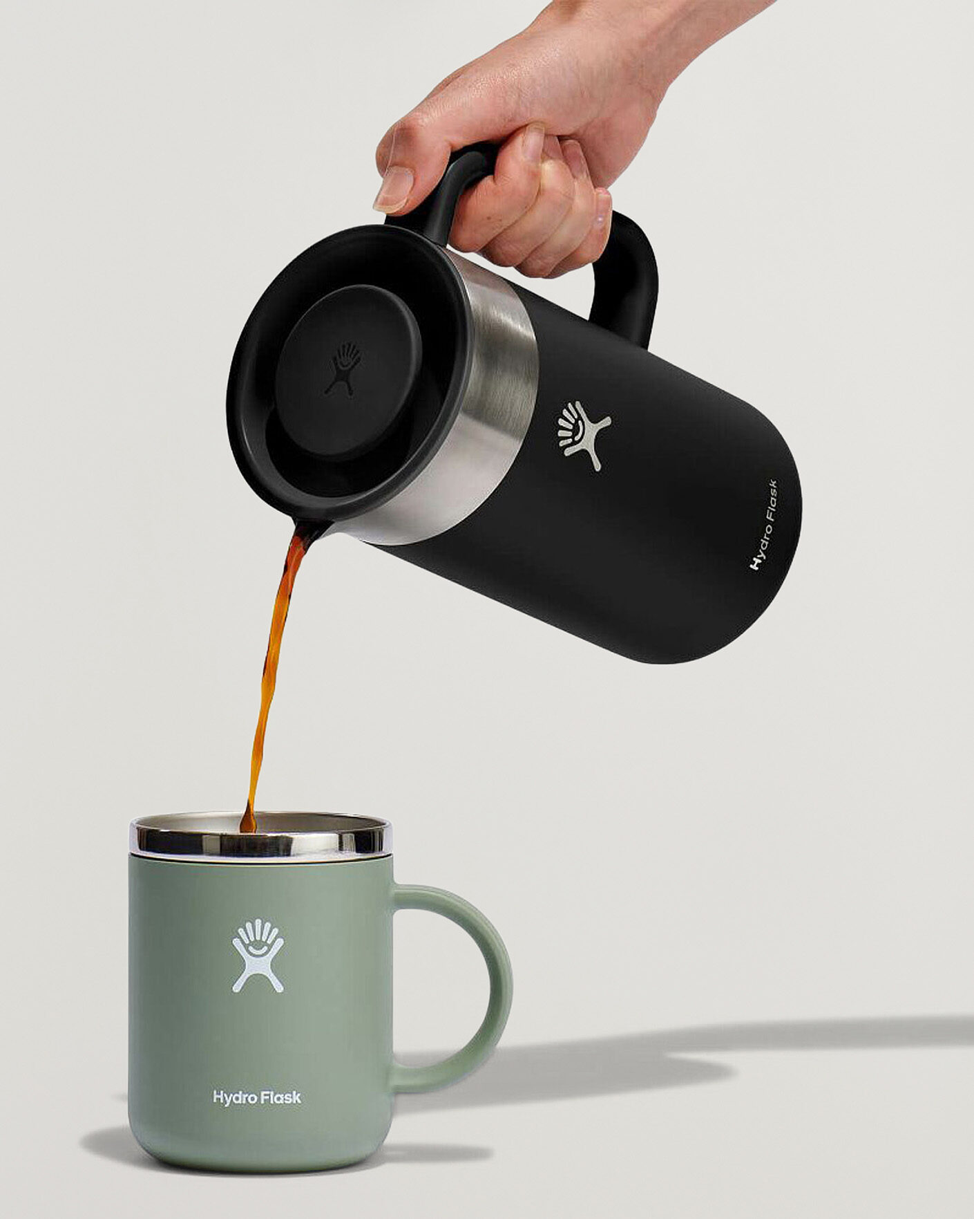 Herren | Outdoor living | Hydro Flask | Insulated French Press Coffee Maker Black