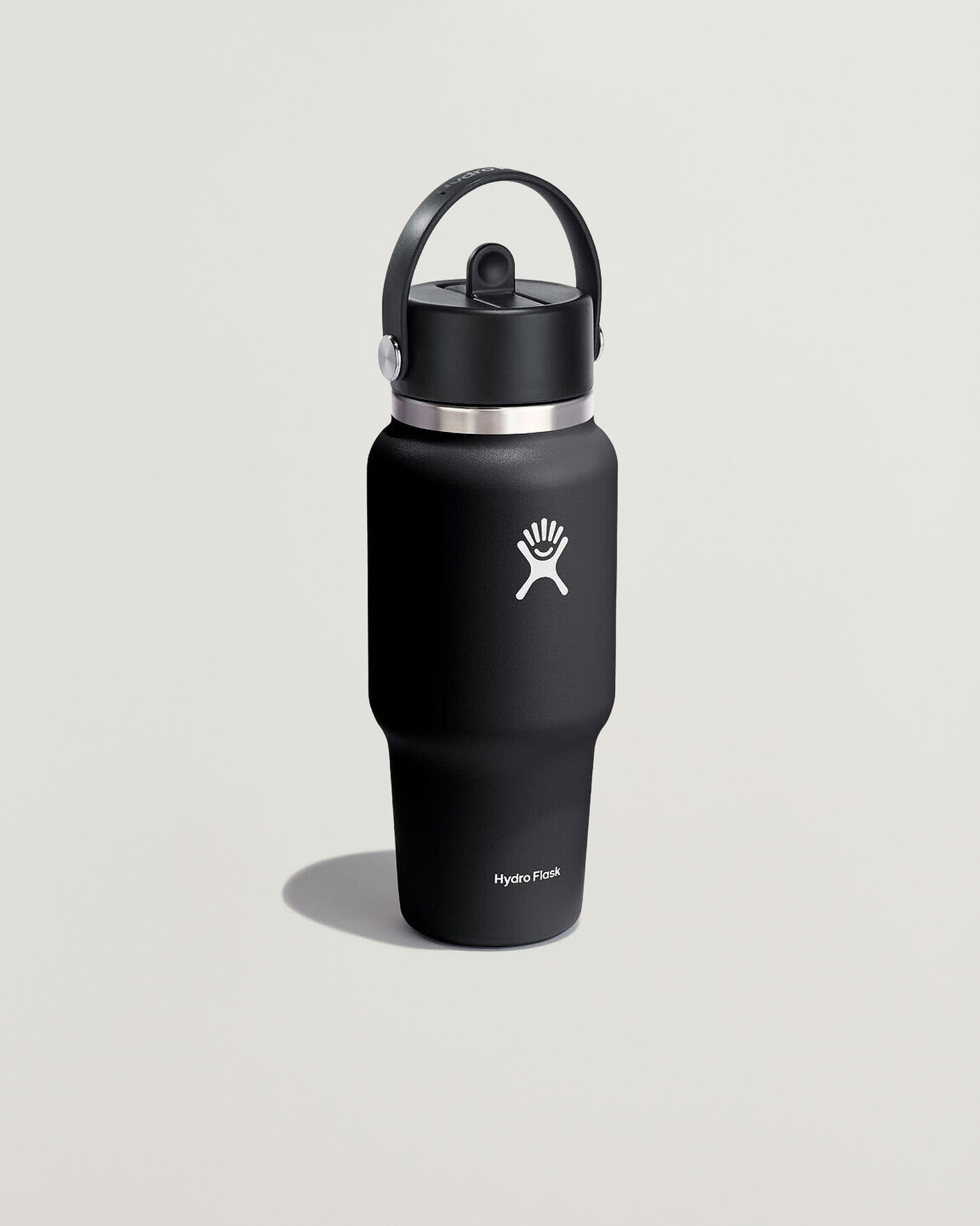 Herren | Outdoor living | Hydro Flask | Travel Bottle Flex Straw Cap 24oz Black