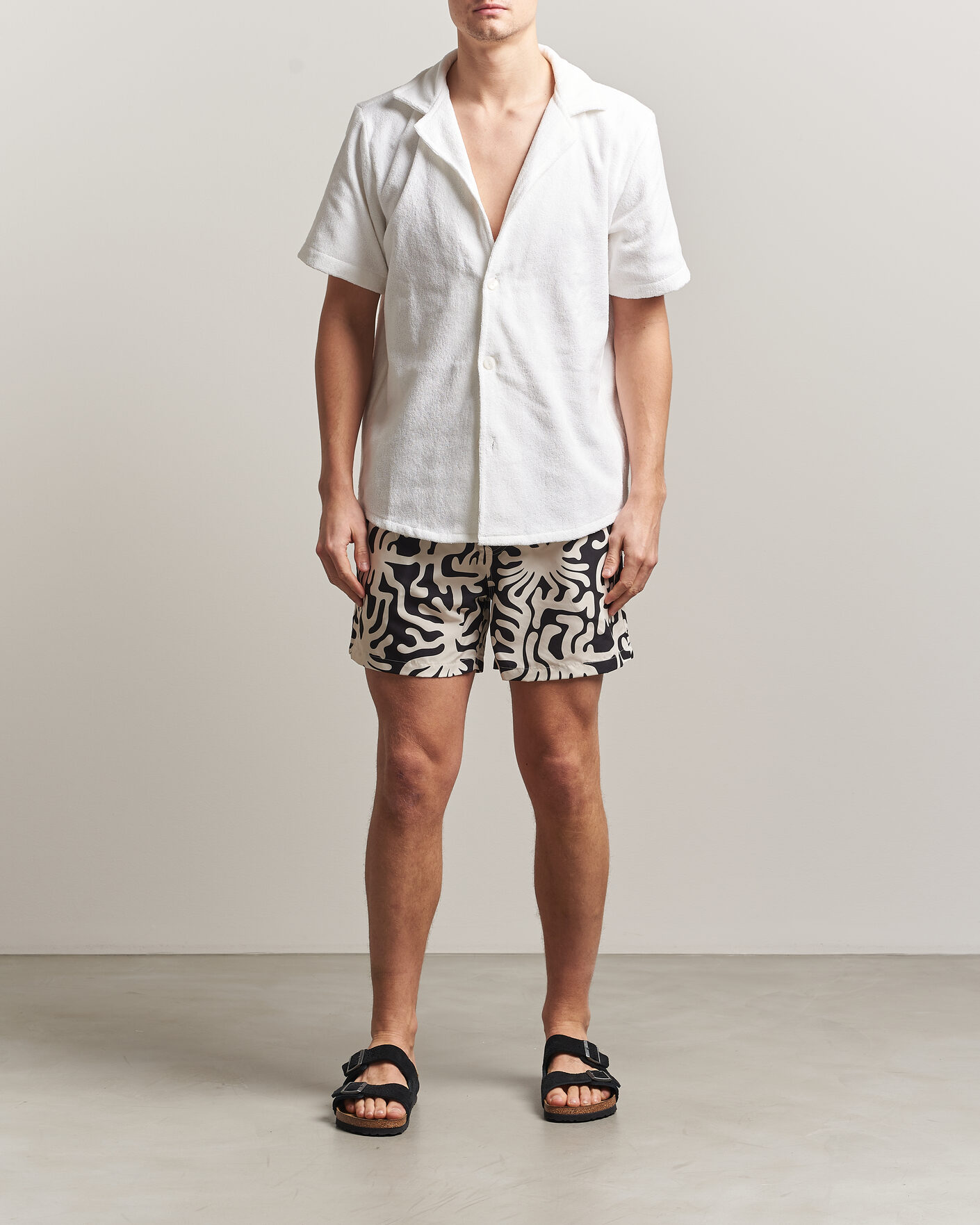 Herren | Badehosen | OAS | Printed Swimshorts Loefy