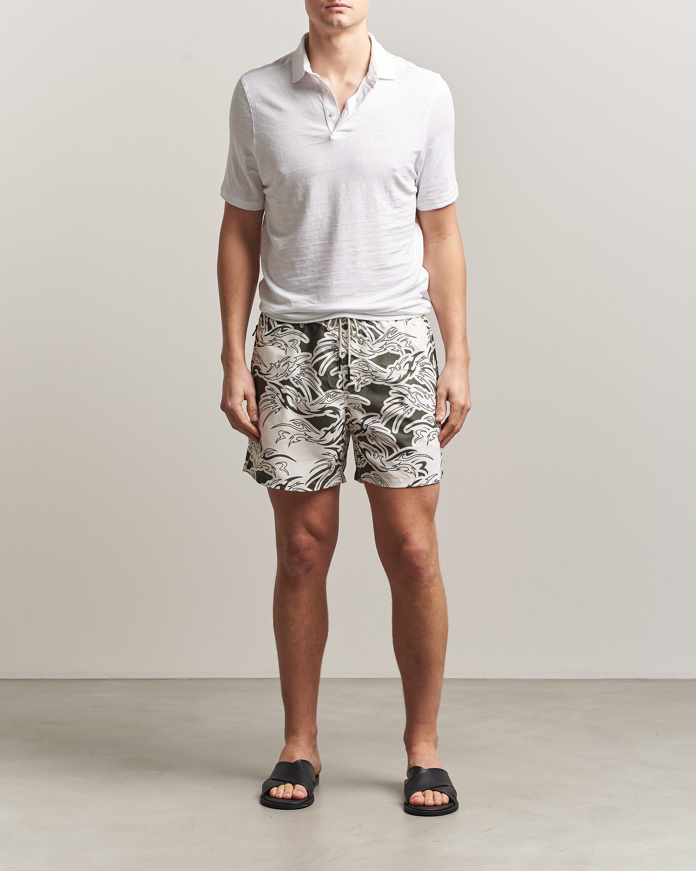 Herren | Badehosen | OAS | Printed Swimshorts Rogue