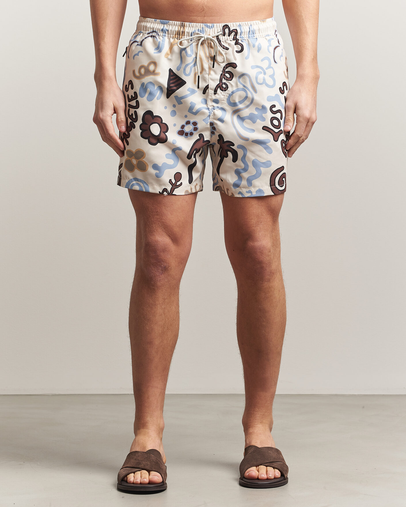 Herren | Badehosen | OAS | Printed Swimshorts Memento