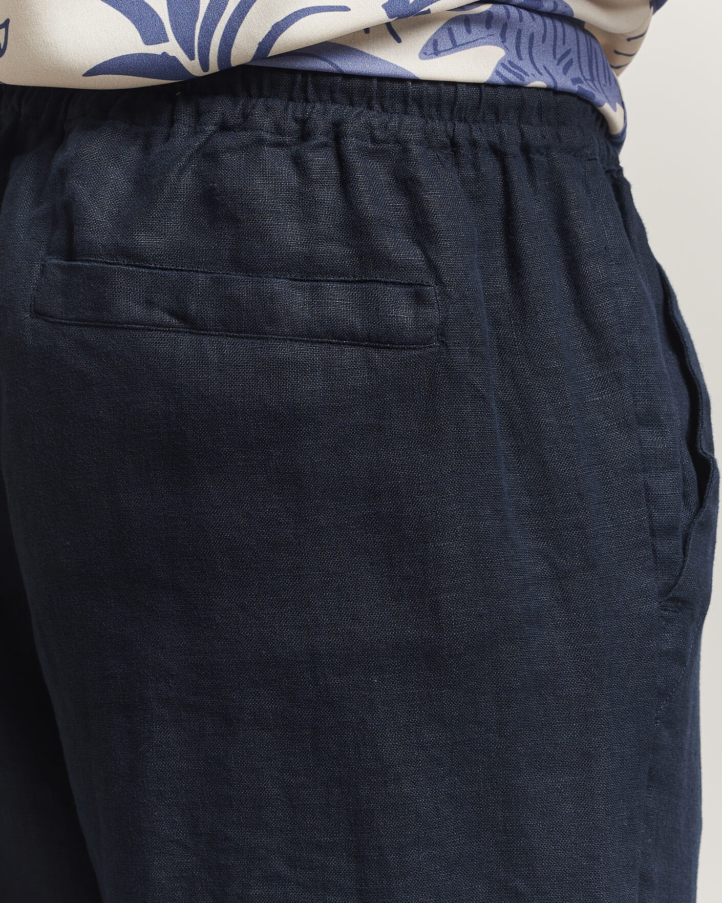 Herren | Hosen | OAS | Nino Linen Pants Navy