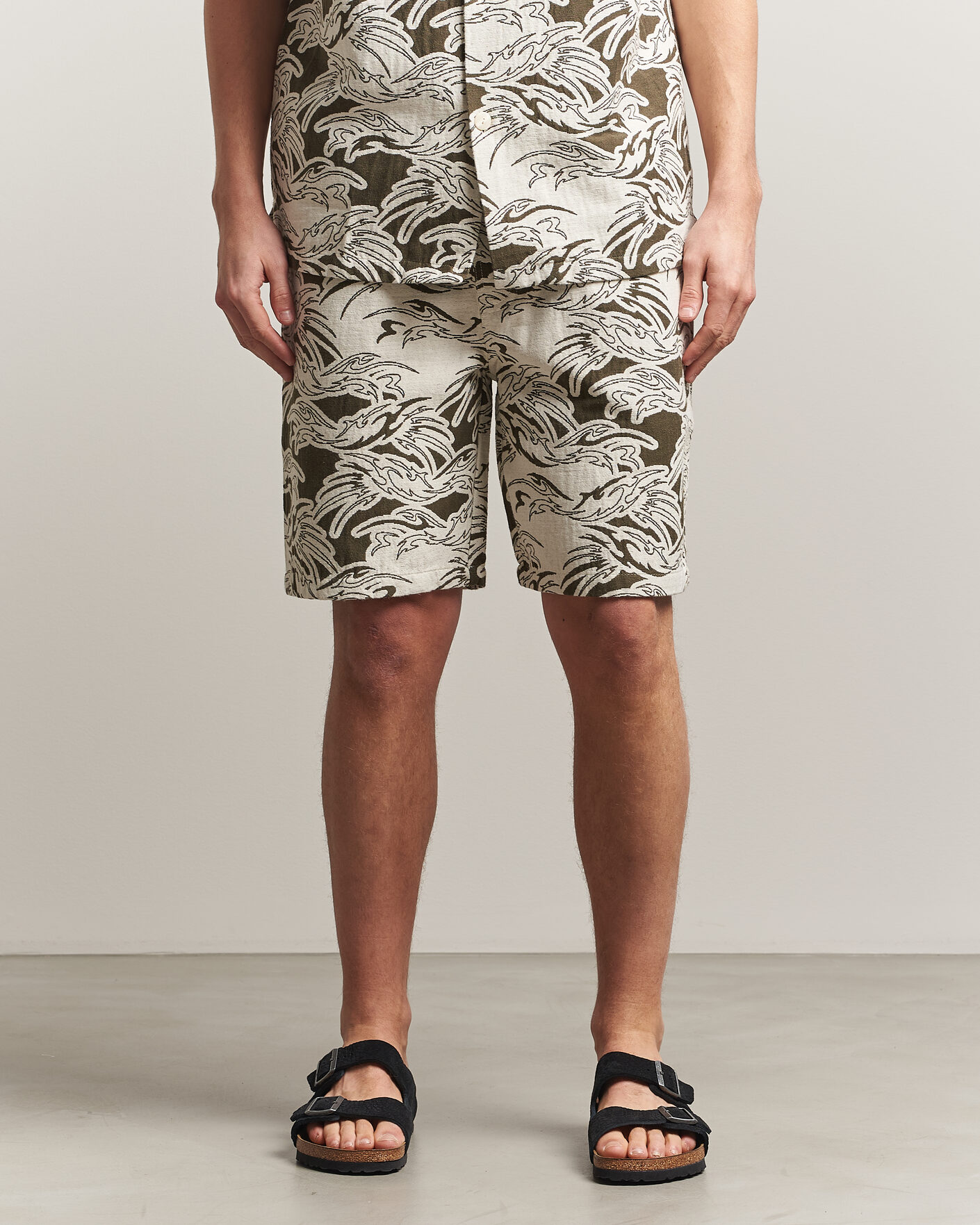 Herren | Shorts | OAS | Nicola Cotton Shorts Rogue Ecru