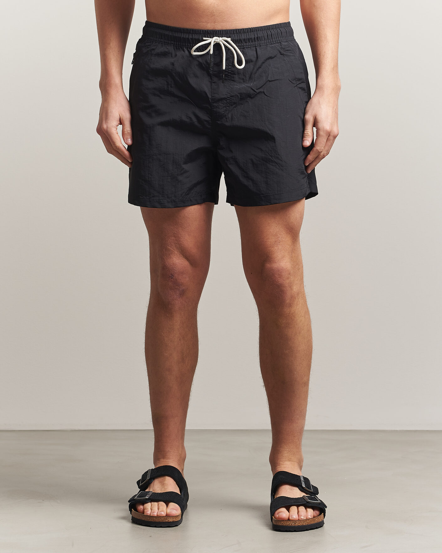 Herren | Badehosen | OAS | Plain Swimshorts Black