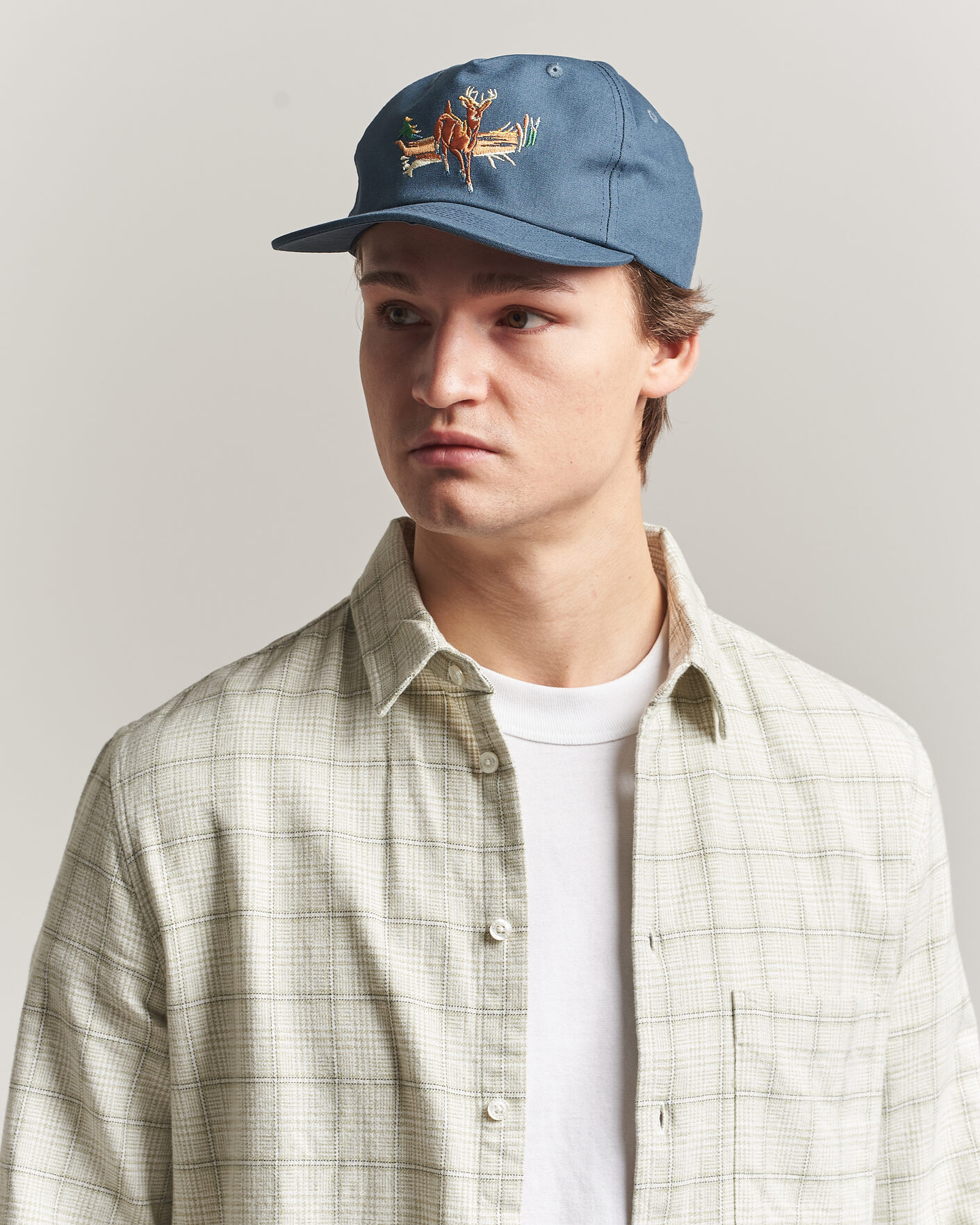 Herren | Hüte & Mützen | Filson | Deer Trucker Cap Dusty Blue