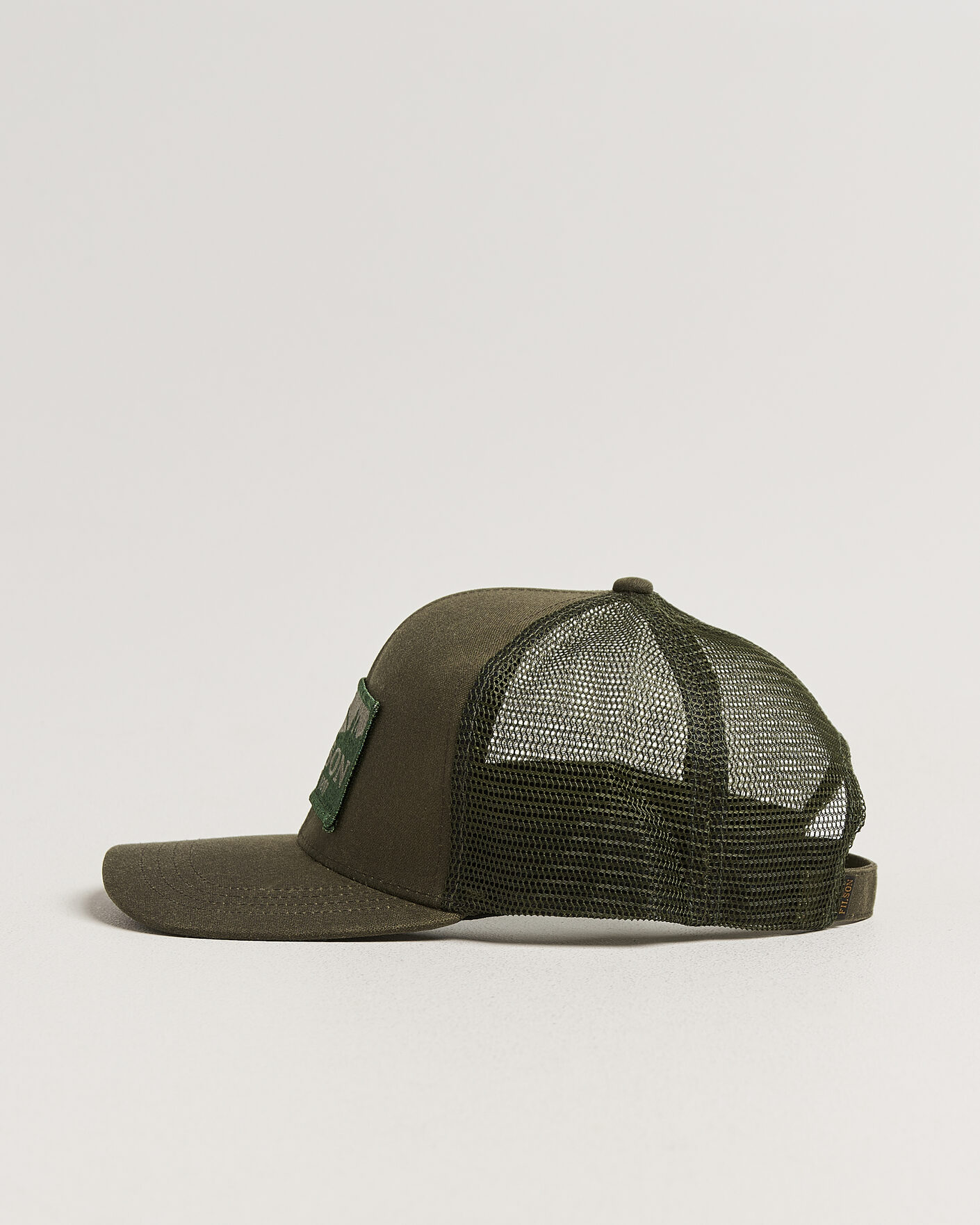 Herren | Hüte & Mützen | Filson | Scenic Waxed Logger Mesh Cap Otter Green