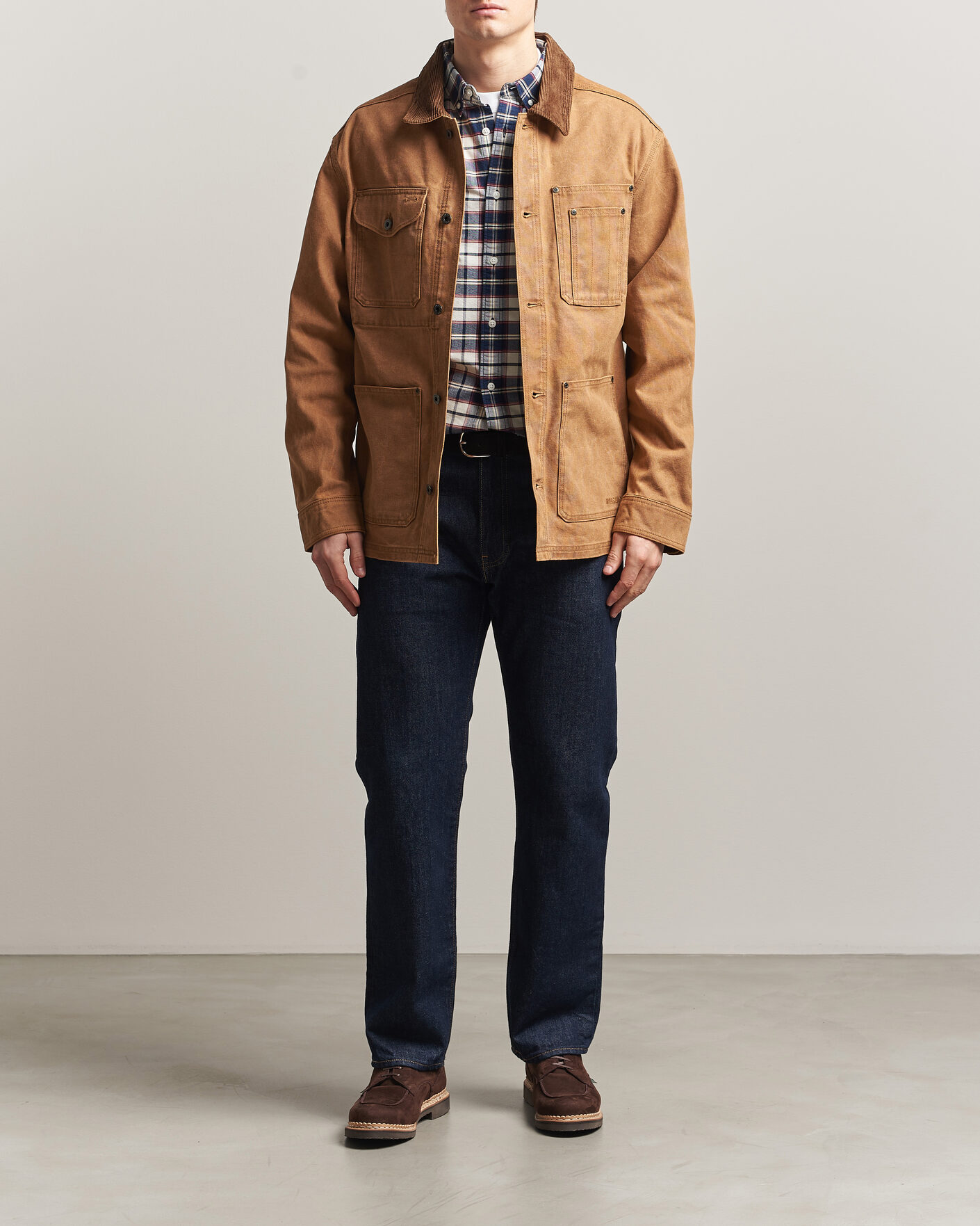 Herren | Jacken | Filson | Rustic Canvas Barn Coat Whiskey