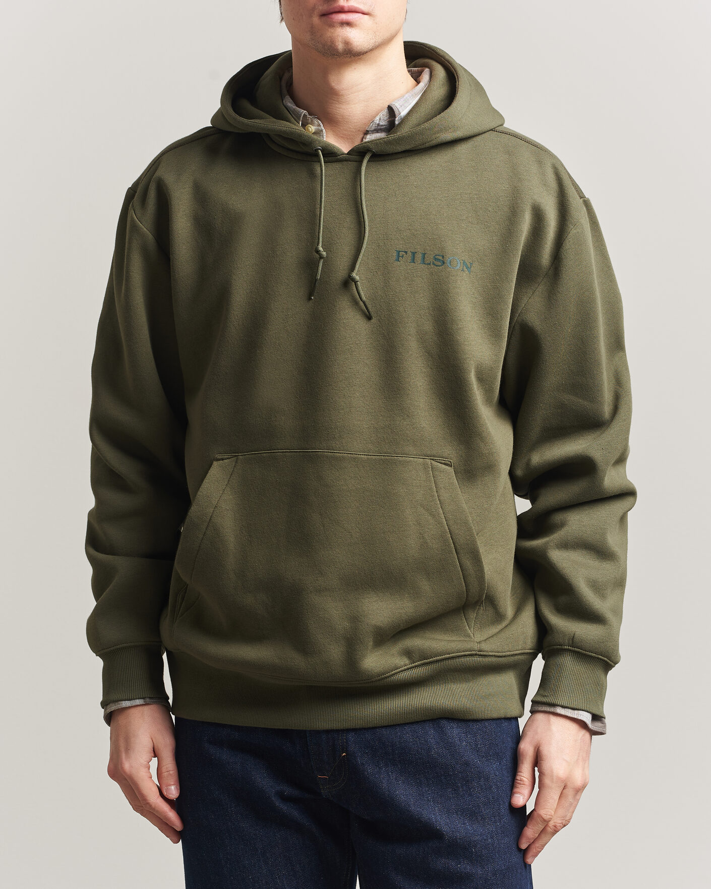 Herren | Pullover | Filson | Scenic Graphic Hoodie Surplus Green