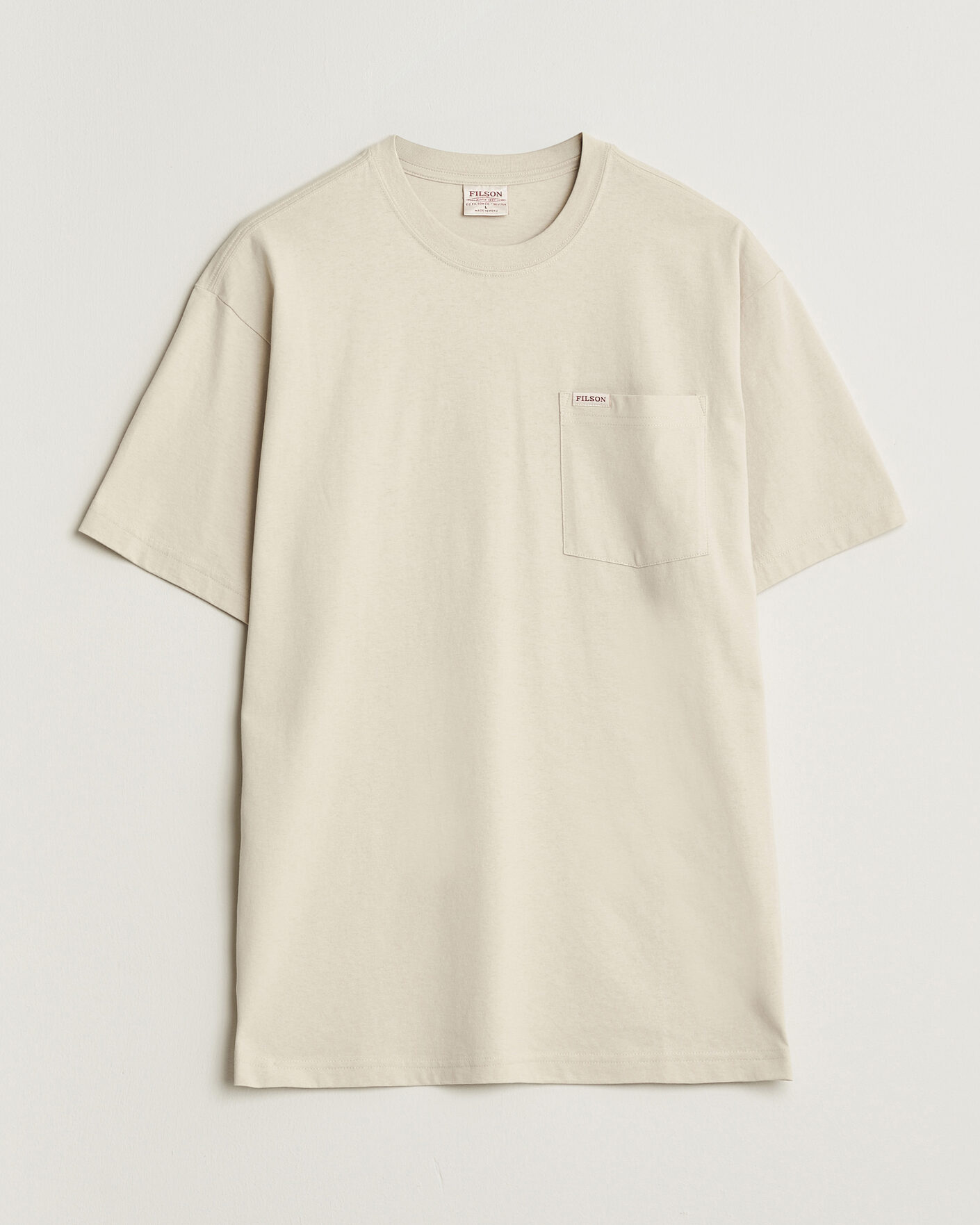 Herren | T-Shirts | Filson | Pocket T-Shirt Natural