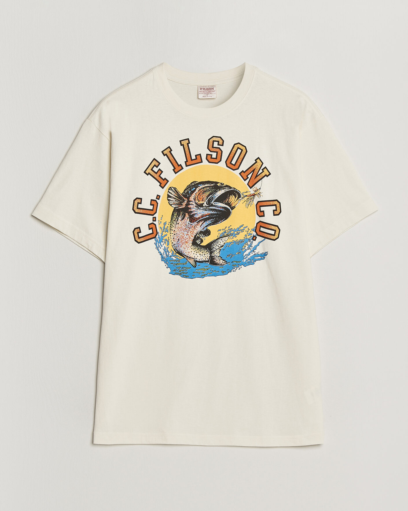 Herren | T-Shirts | Filson | Dry Fly Graphic T-Shirt Basswood