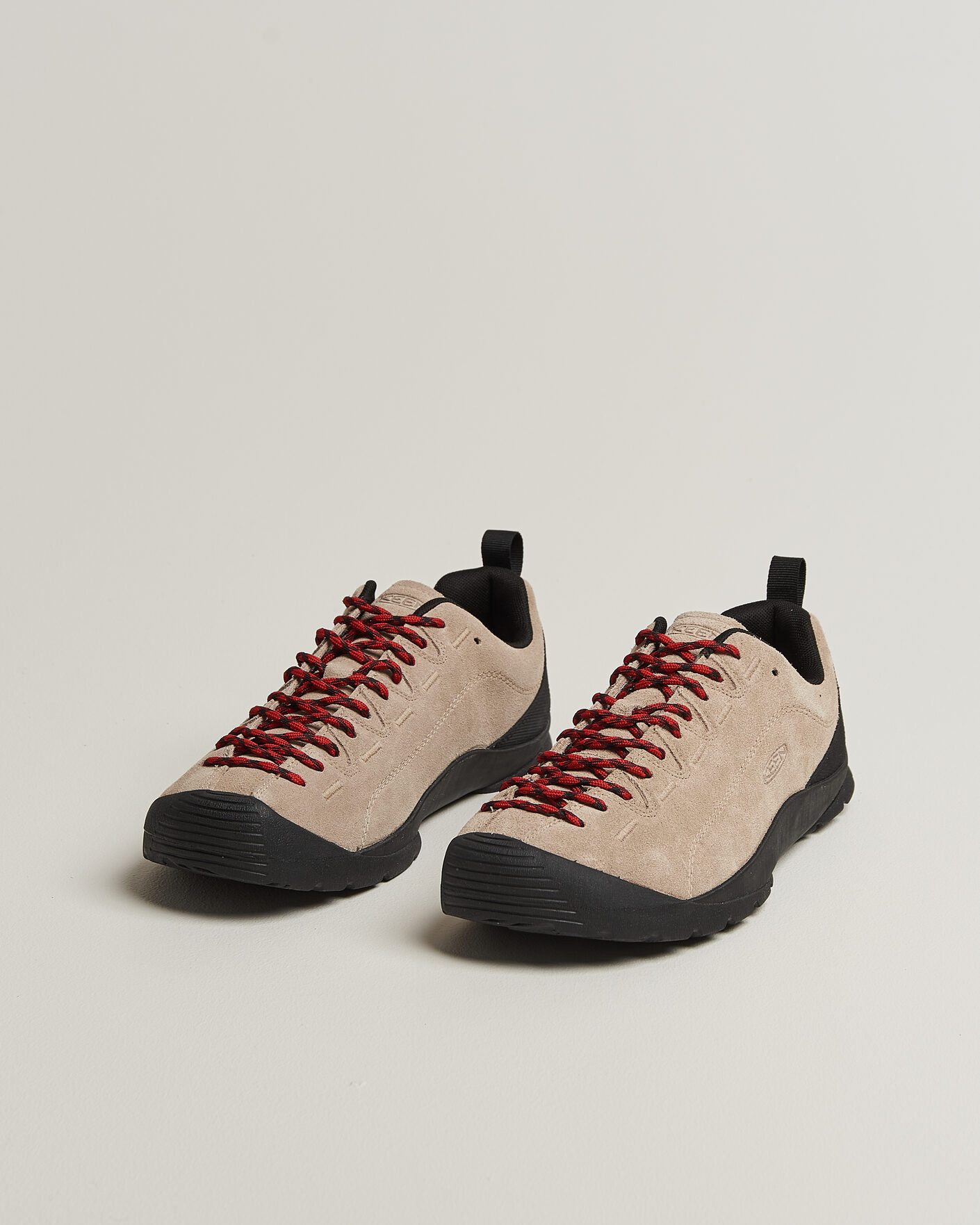 Herren | Trail Sneaker | KEEN | Jasper Suede Sneaker Silver Mink