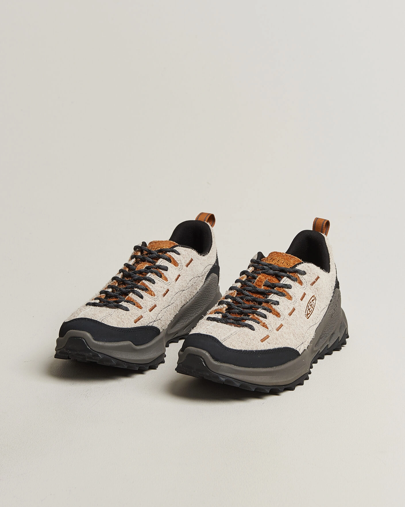 Herren | Trail Sneaker | KEEN | Jasper Zionic Suede Sneaker Maple
