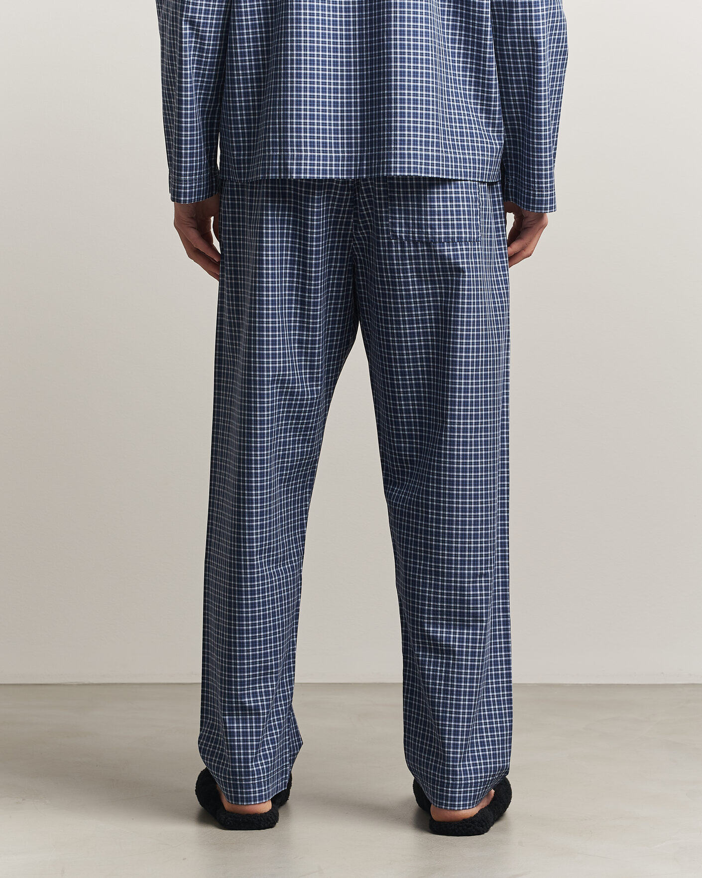 Herren | Schlafanzüge & Bademäntel | Tekla | Fine Twill Pyjama Shirt Lanegan Checks