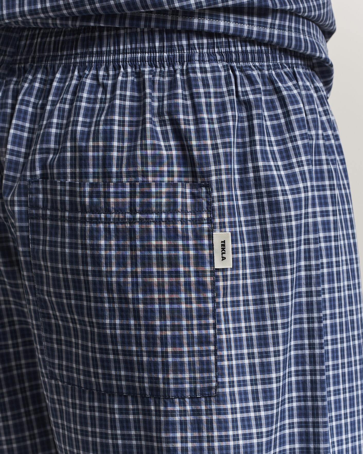 Herren | Schlafanzüge & Bademäntel | Tekla | Fine Twill Pyjama Shirt Lanegan Checks