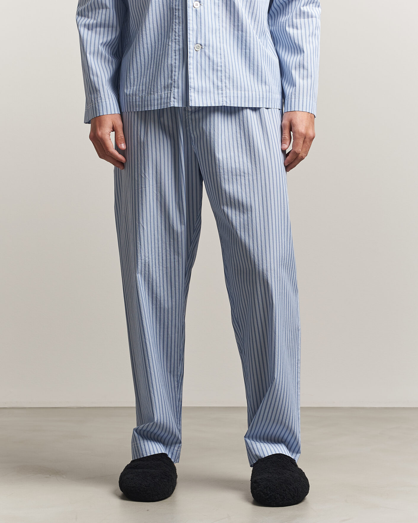 Herren | Schlafanzüge & Bademäntel | Tekla | Fine Twill Pyjama Pants Cooper Stripes