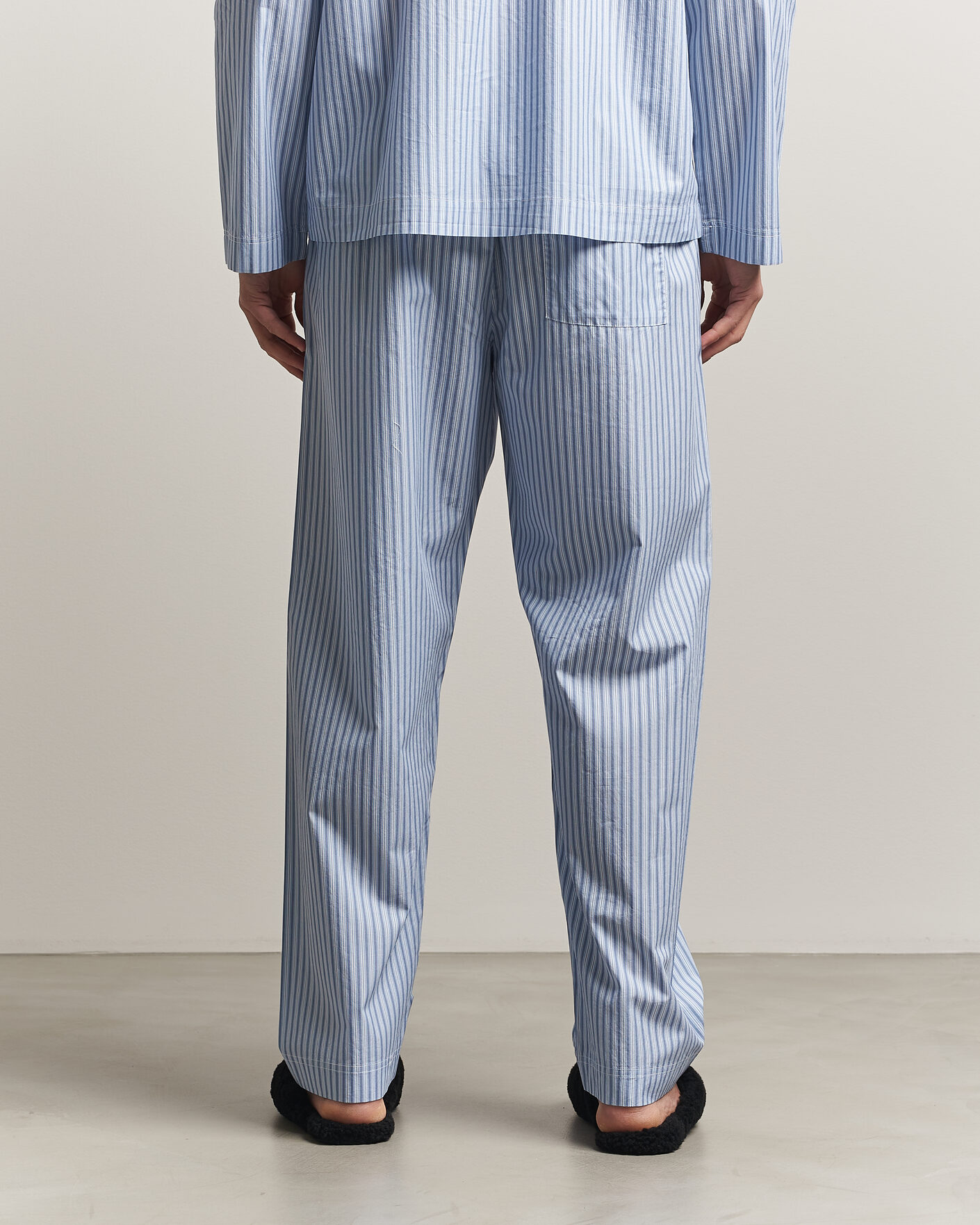 Herren | Schlafanzüge & Bademäntel | Tekla | Fine Twill Pyjama Pants Cooper Stripes
