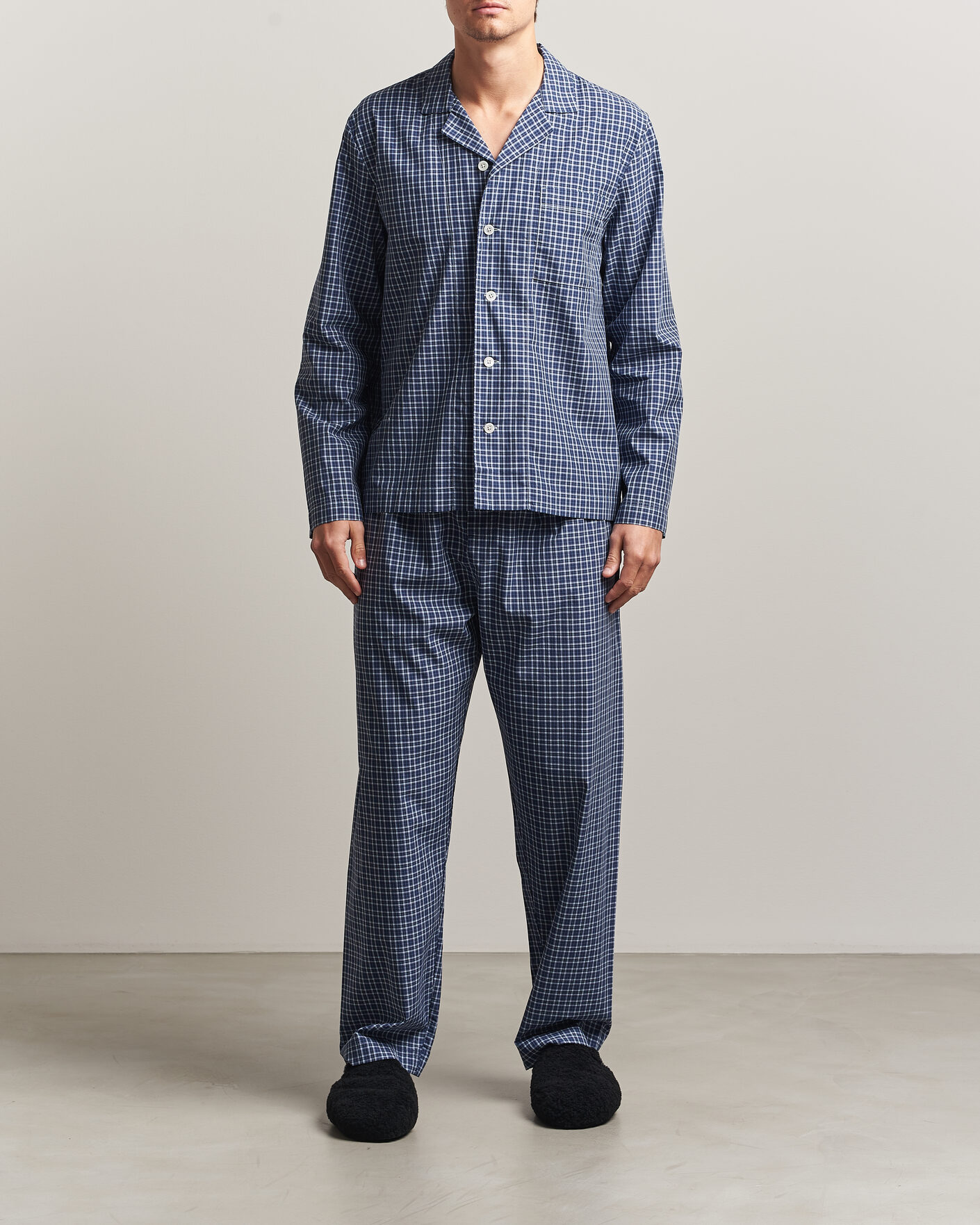 Herren | Schlafanzüge & Bademäntel | Tekla | Fine Twill Pyjama Pants Lanegan Checks