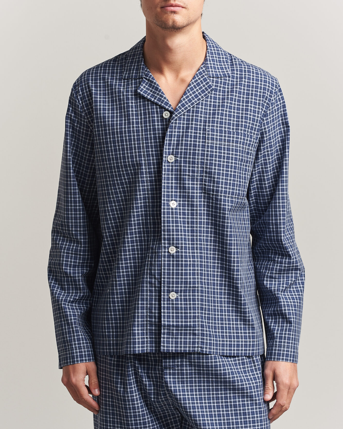 Herren | Schlafanzüge & Bademäntel | Tekla | Fine Twill Pyjama Pants Lanegan Checks