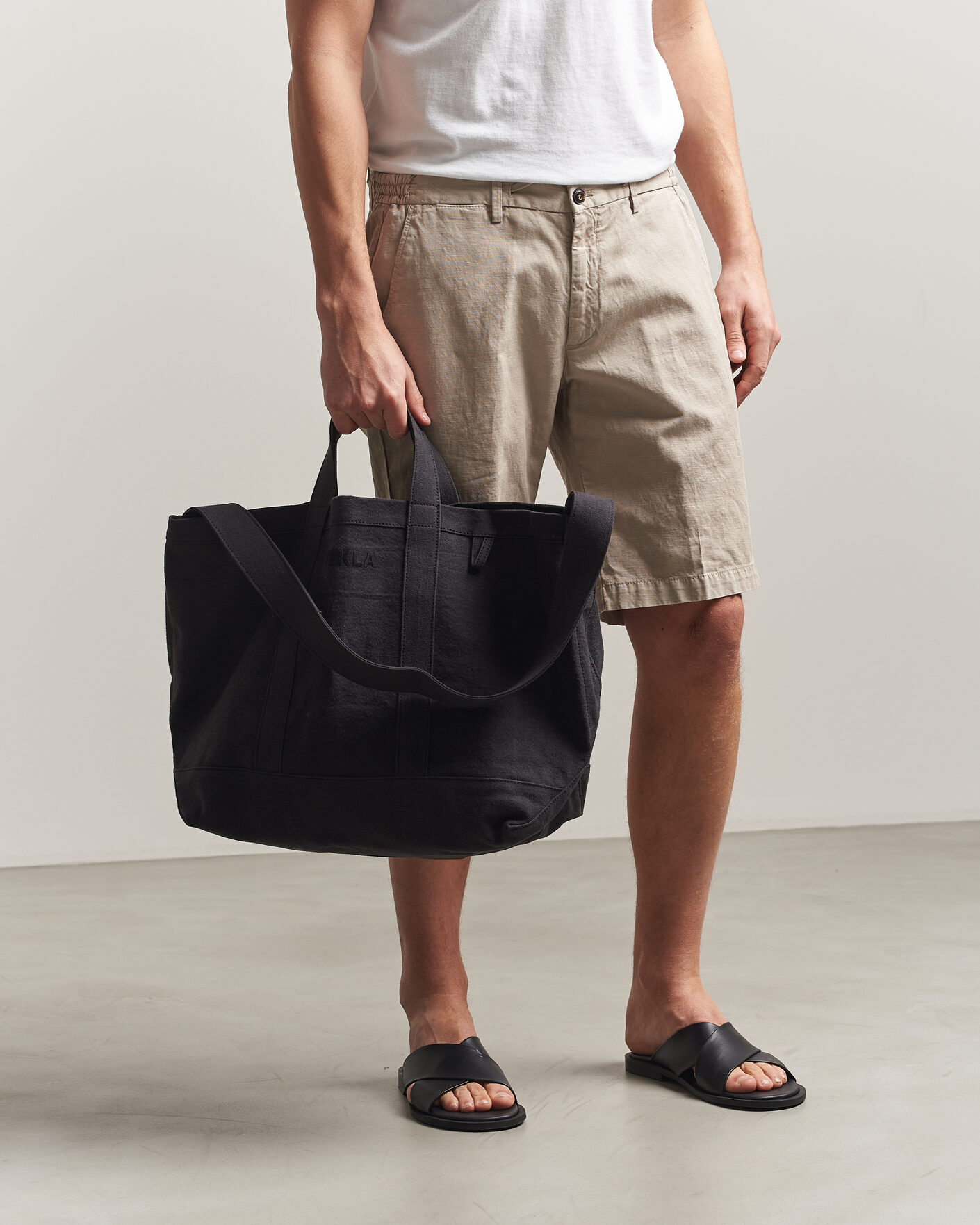 Herren | Taschen | Tekla | Beach Bag Black Sand