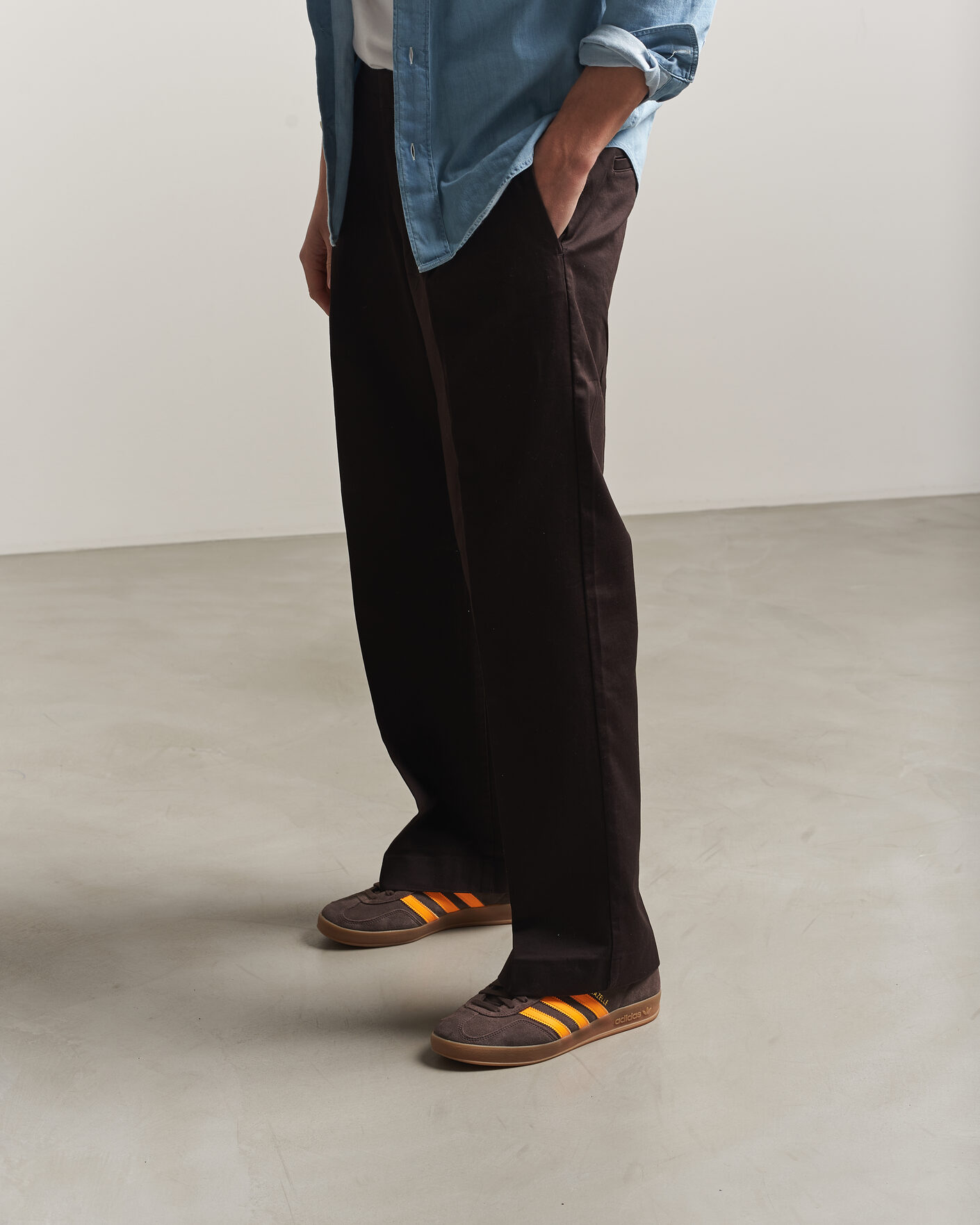 Herren | Sneaker | adidas Originals | Gazelle Indoor Sneaker Brown/Orange