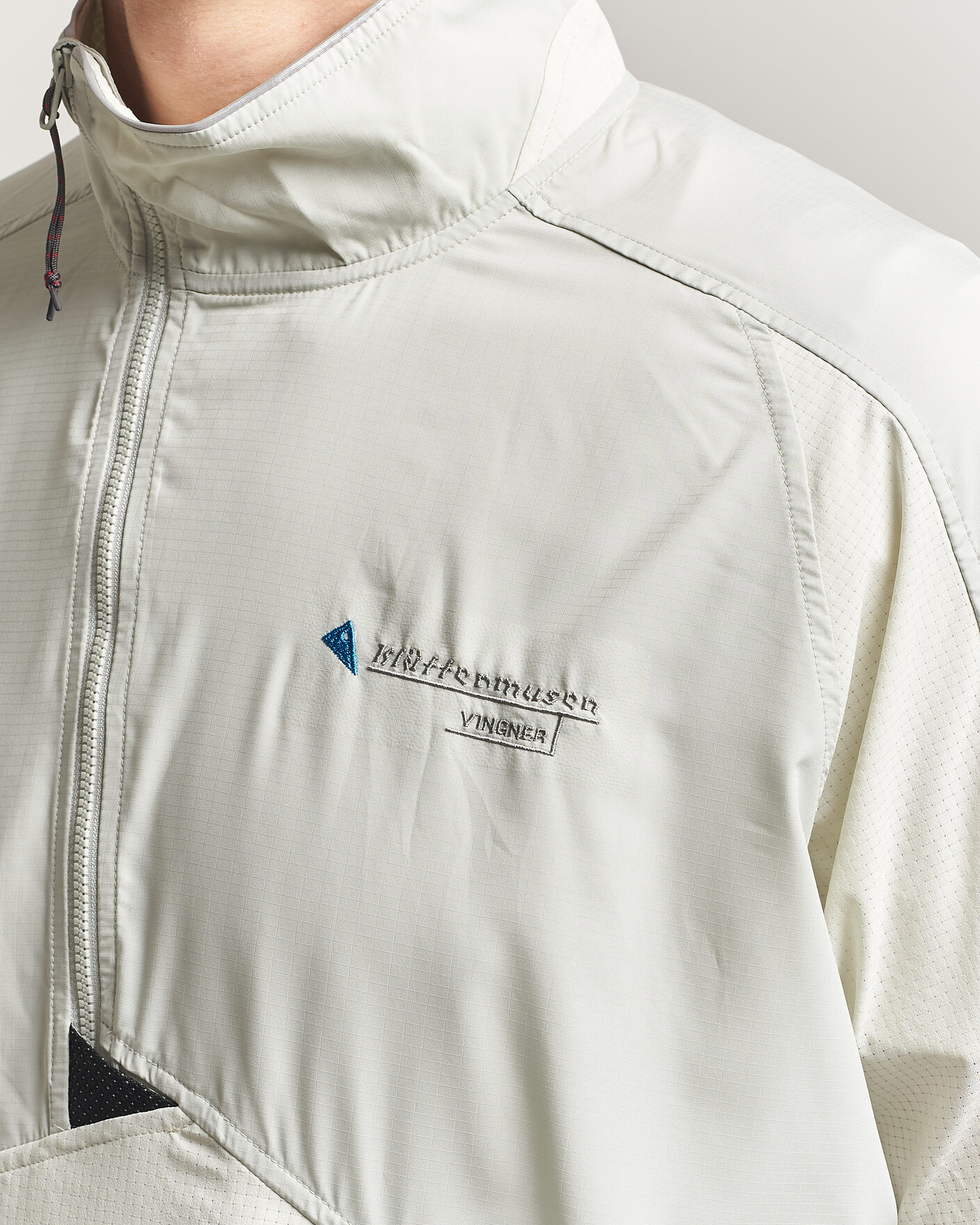 Herren | Jacken | Klättermusen | Vingner Anorak Mercury Blue/Cristal Gree