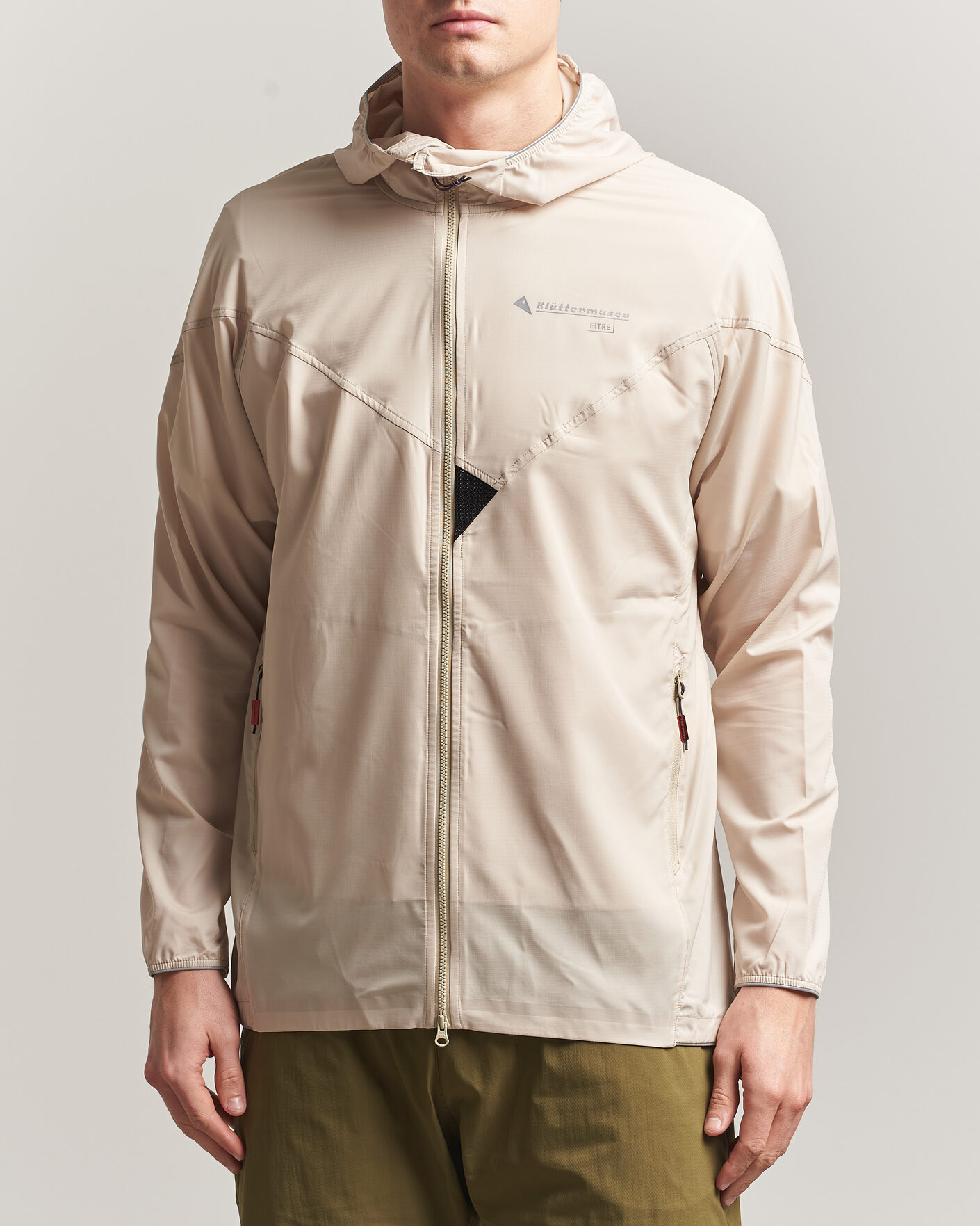 Herren | Jacken | Klättermusen | Eitre Zip Hood Windbreaker Jacket Clay