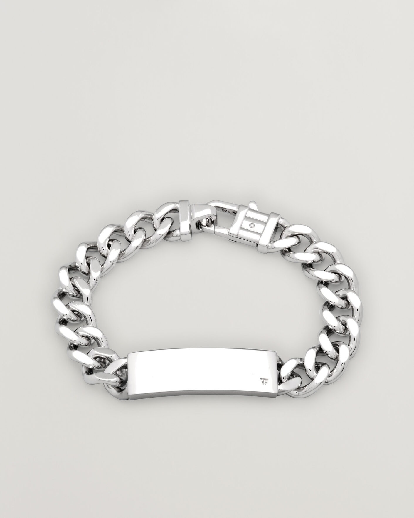 Herren | Schmuck | Tom Wood | ID Bracelet Silver
