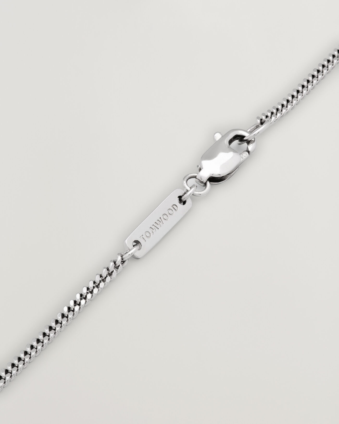 Herren | Schmuck | Tom Wood | ID Pendant 21,5 Inches Silver