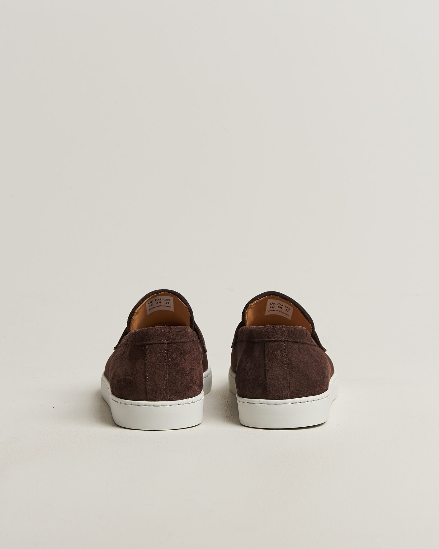 Herren | Loafer | Fliteless | Suede Penny Sneaker Dark Brown
