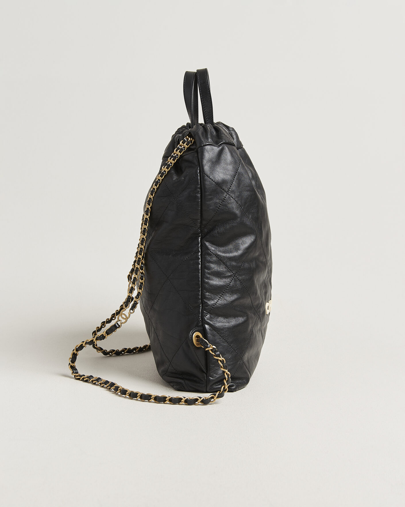 Herren | Pre-Owned & Vintage Bags | Chanel Pre-Owned | Chanel 22 Backpack Black Black