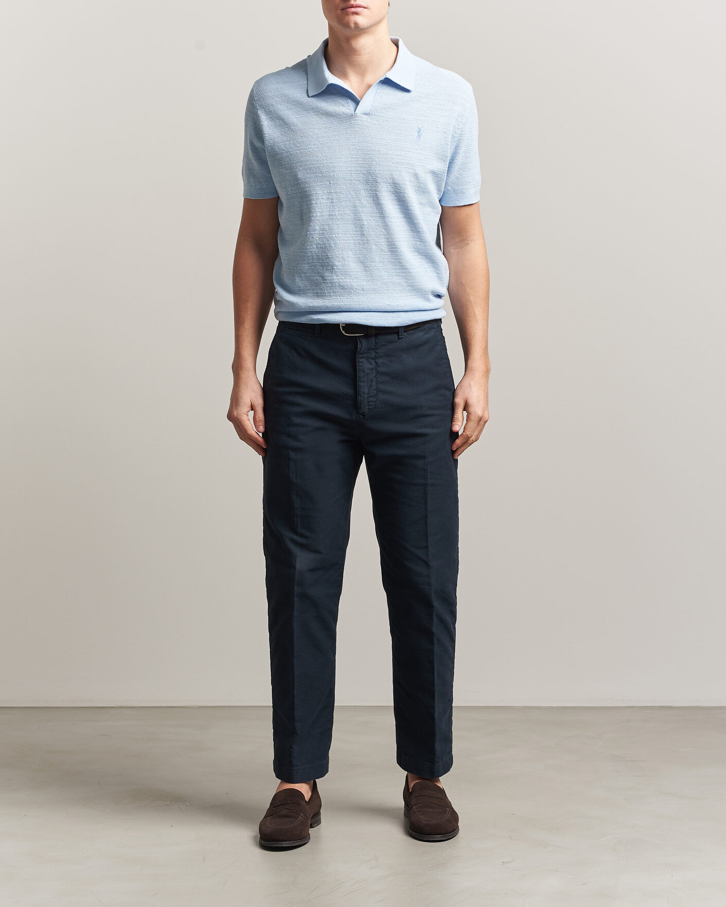 Herren | Poloshirts | Polo Ralph Lauren | Cotton Blend Polo Office Blue