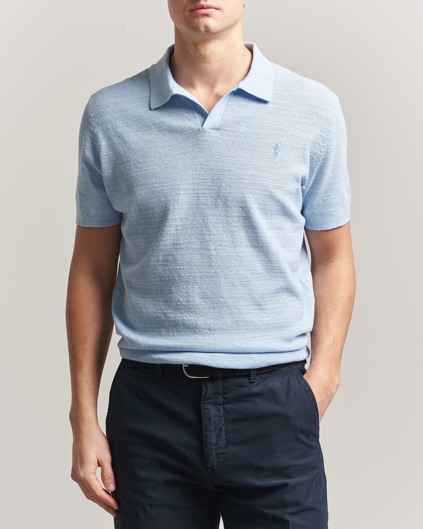 Herren | Poloshirts | Polo Ralph Lauren | Cotton Blend Polo Office Blue