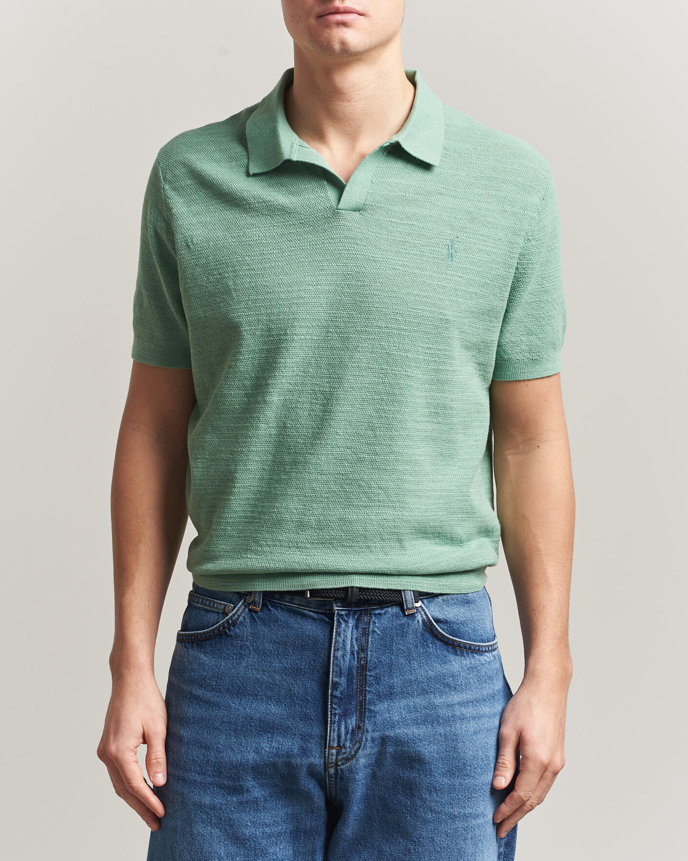 Herren | Poloshirts | Polo Ralph Lauren | Cotton Blend Polo Faded Mint