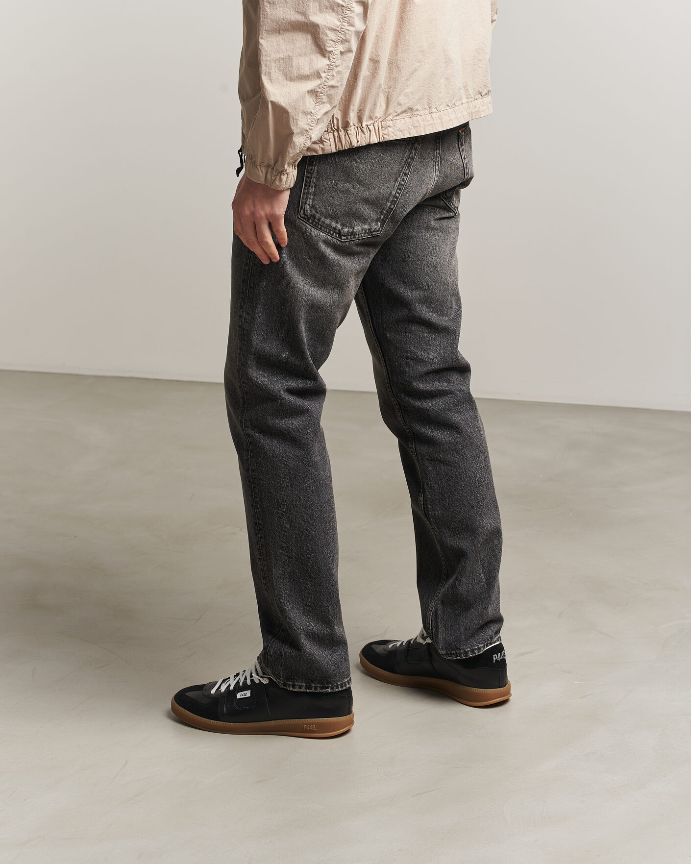 Herren | Sneaker | P448 | Monza Leather/Suede Sneaker Black