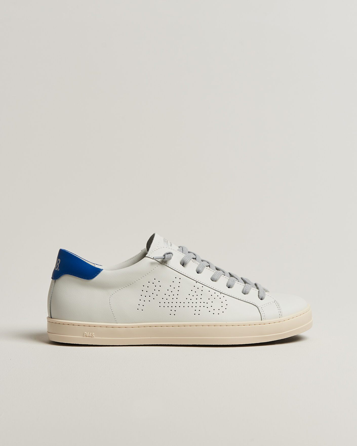 Herren | Sneaker | P448 | John Leather Sneaker White/Blue