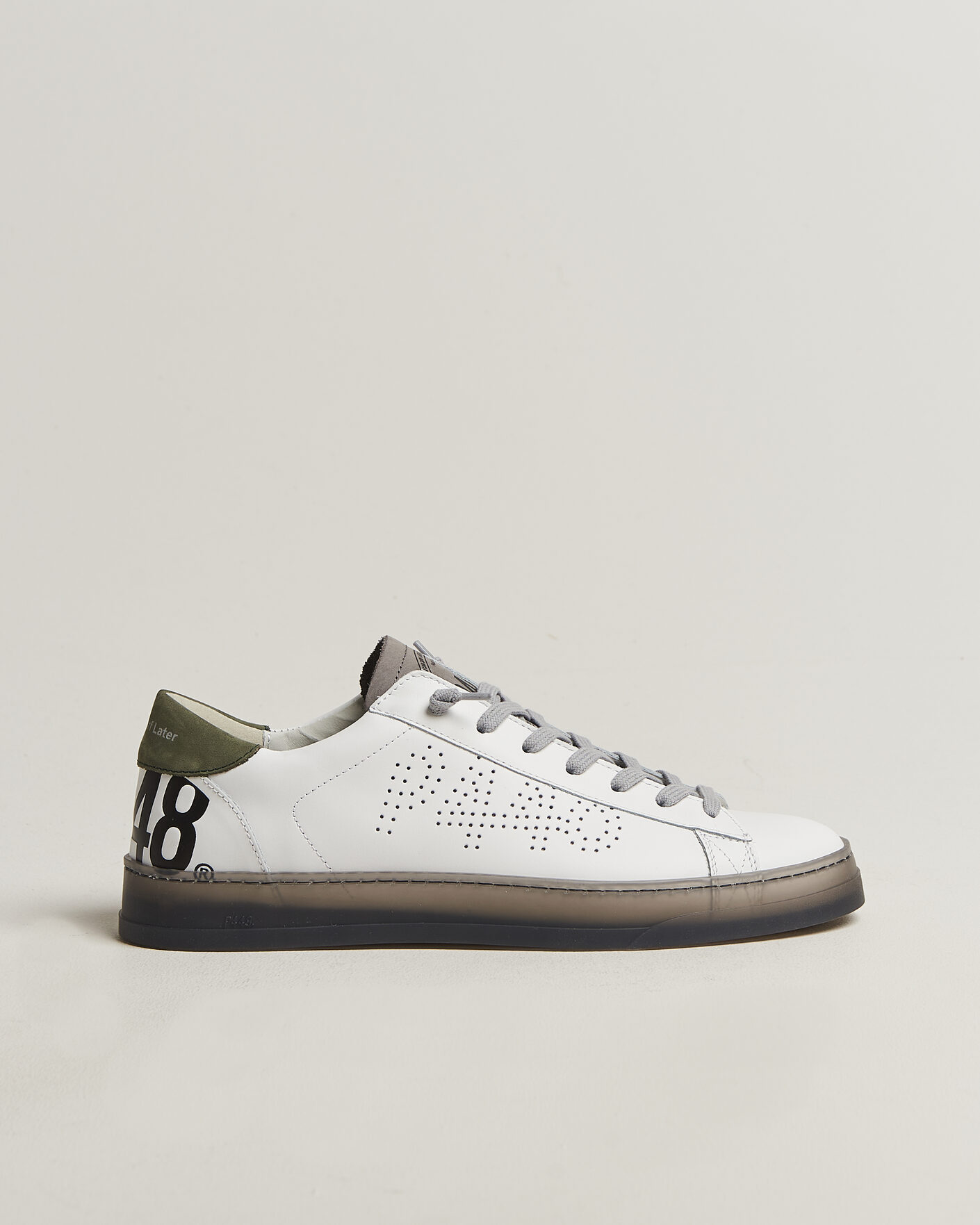 Herren | Sneaker | P448 | Jack Leather Sneaker White/Grey