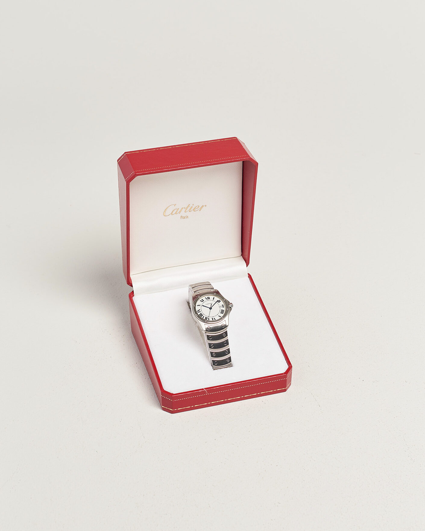 Herren | Pre-Owned & Vintage Watches | Cartier Pre-Owned | Santos Ronde  