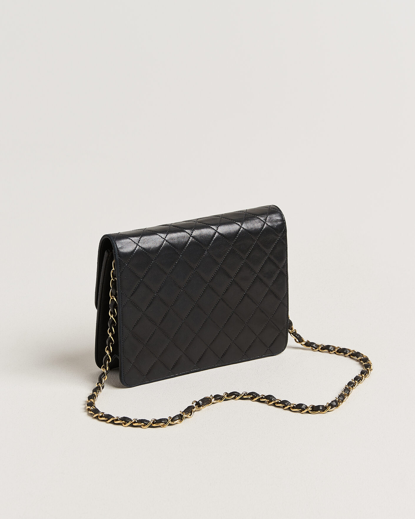 Herren | Pre-Owned & Vintage Bags | Chanel Pre-Owned | Single Flap Bag Black