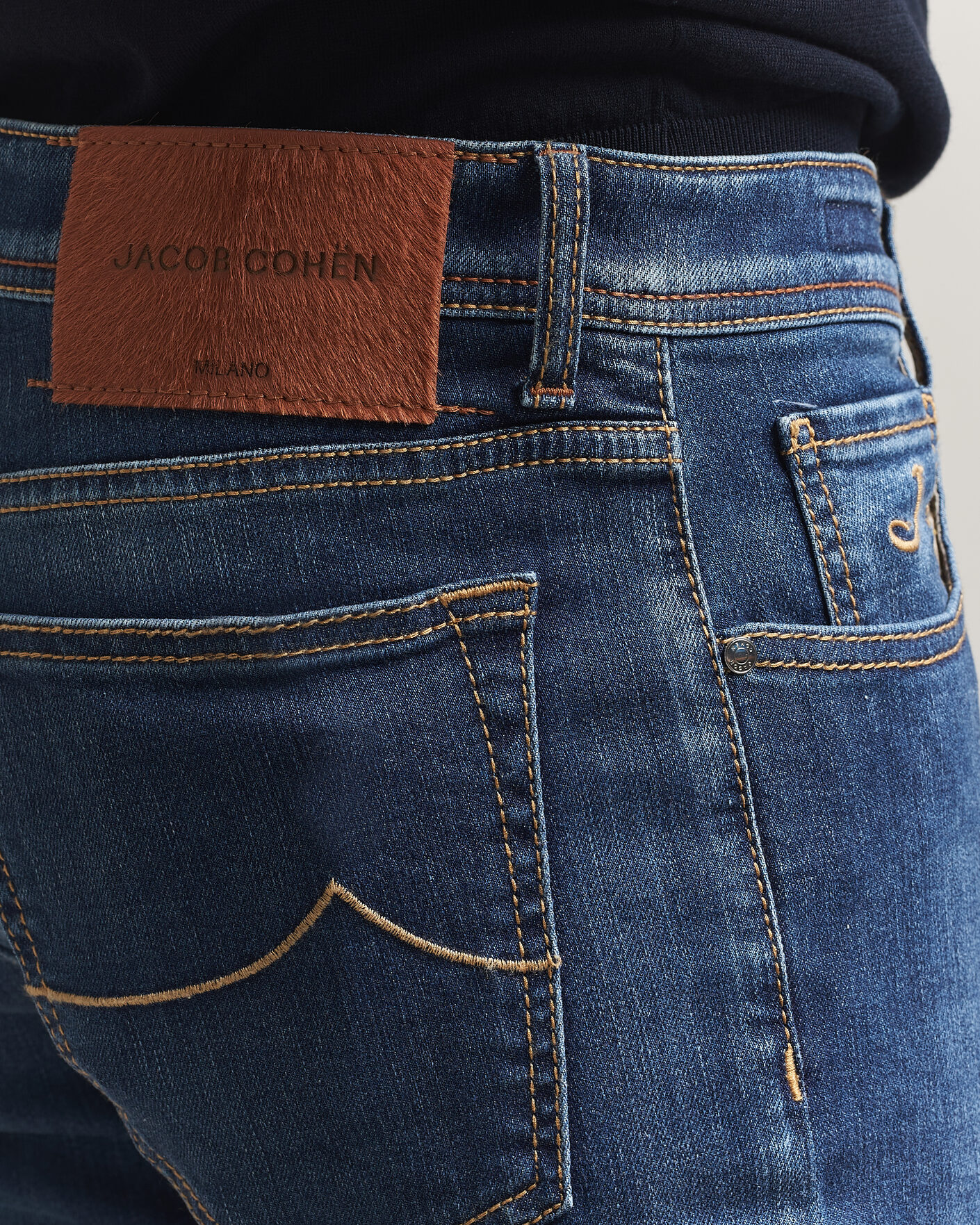 Herren | Hosen | Jacob Cohën | Bard Slim Fit Super Stretch Jeans Medium Vintage