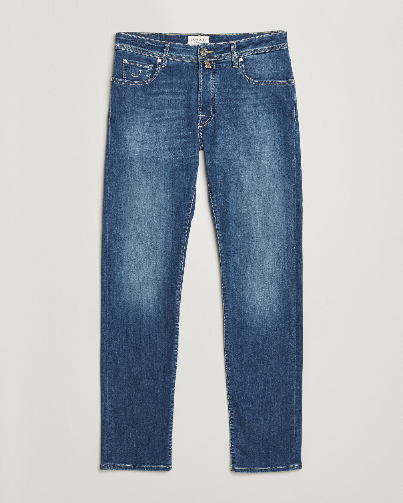 Herren | Jeans | Jacob Cohën | Bard Slim Fit Super Stretch Jeans Light Vintage