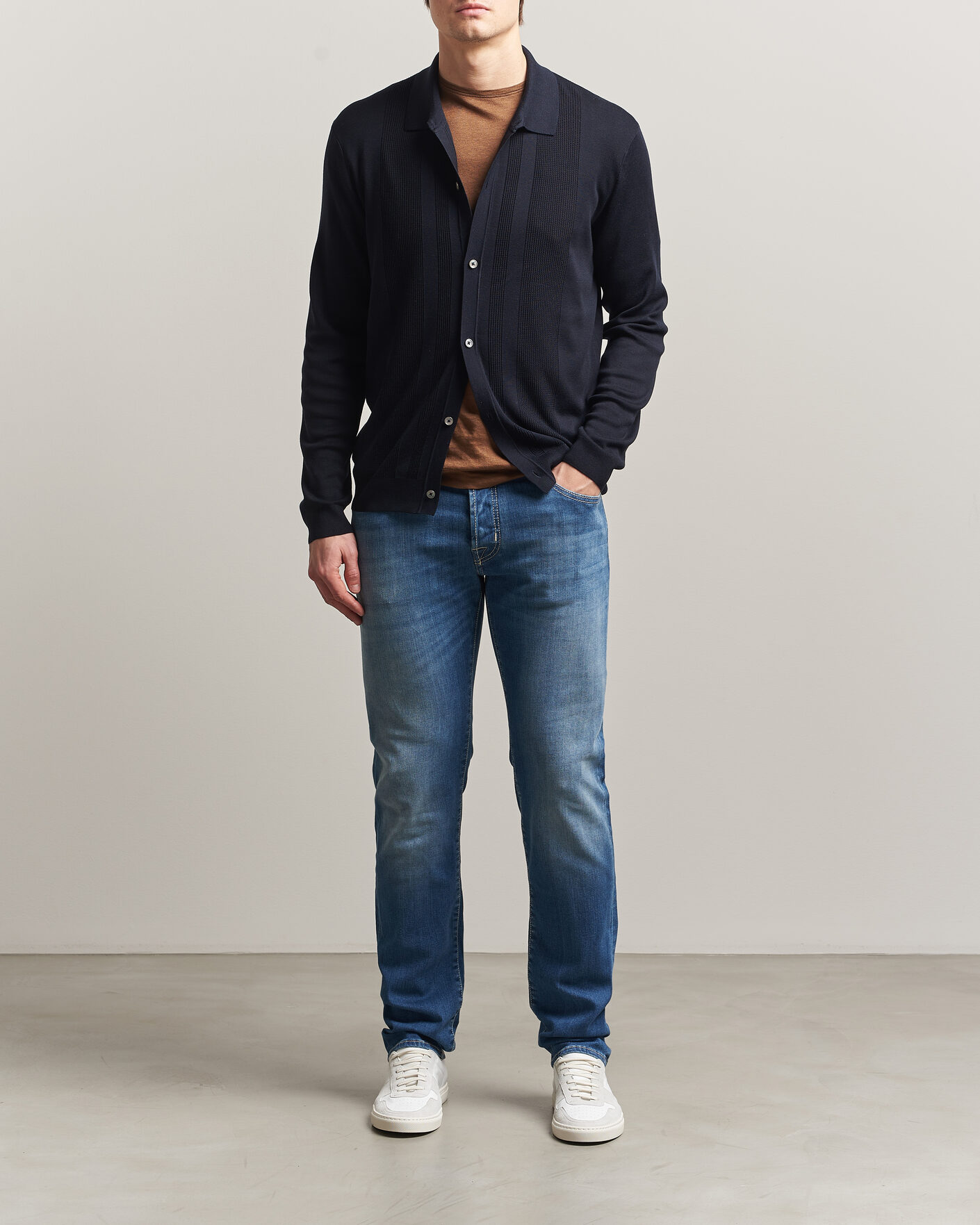 Herren | Hosen | Jacob Cohën | Nick Slim Fit Super Stretch Jeans Light Vintage