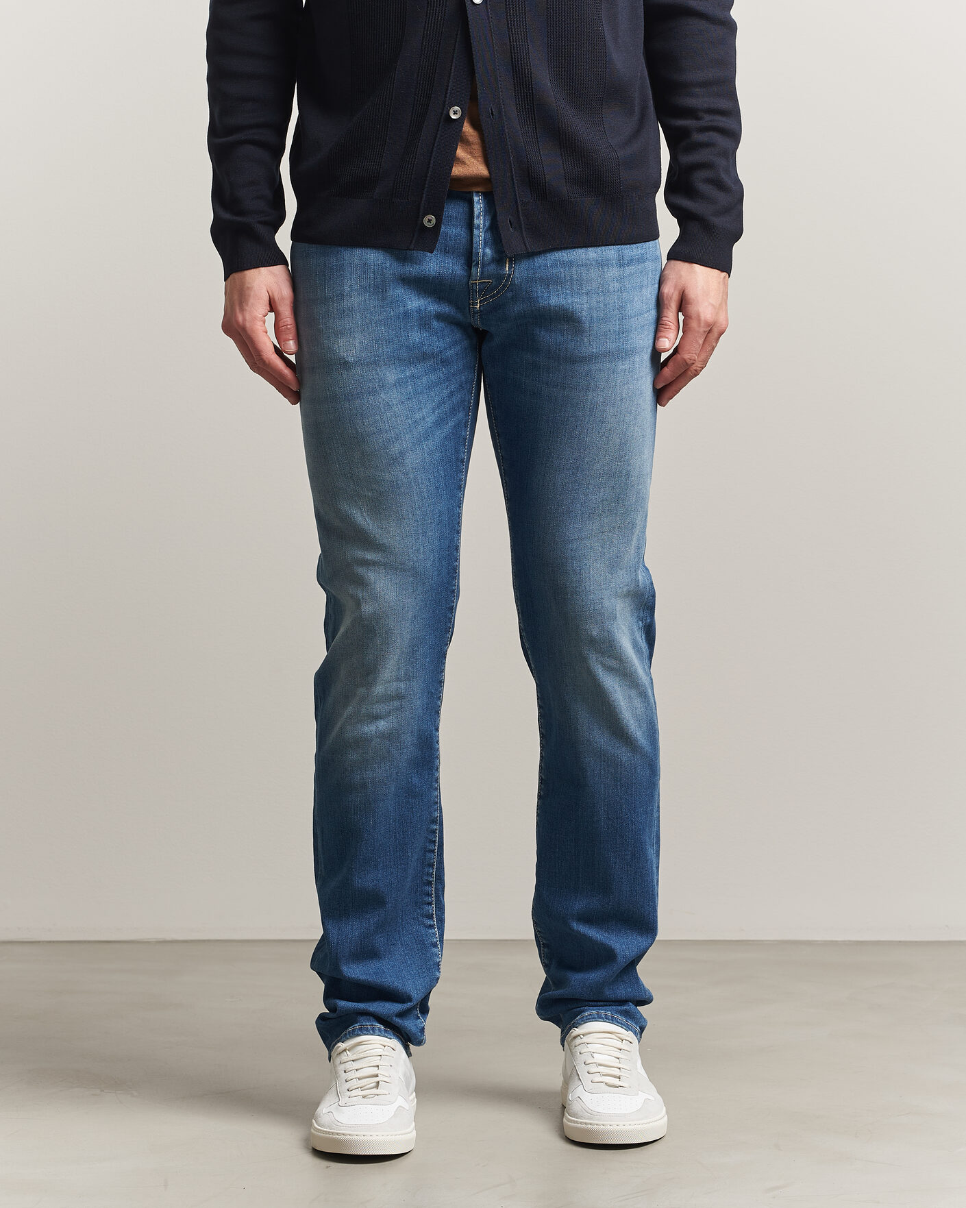 Herren | Hosen | Jacob Cohën | Nick Slim Fit Super Stretch Jeans Light Vintage