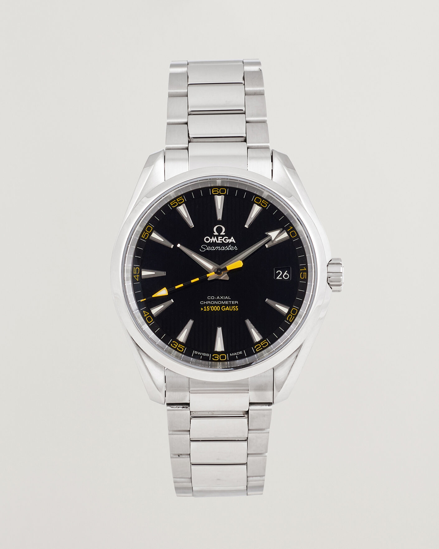 Herren | Pre-Owned & Vintage Watches | Omega Pre-Owned | Seamaster Aqua Terra 15.000 Gauss 