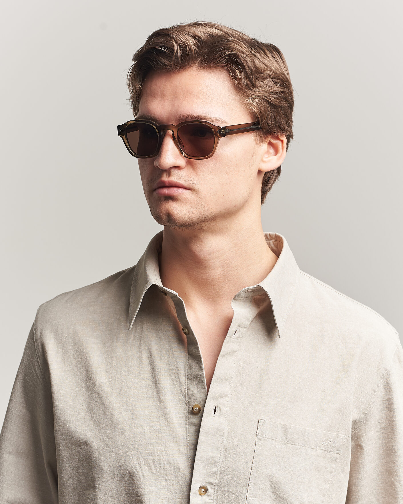 Herren | Sonnenbrillen | Prada Eyewear | 0PR A16S Sunglasses Transparent Terra