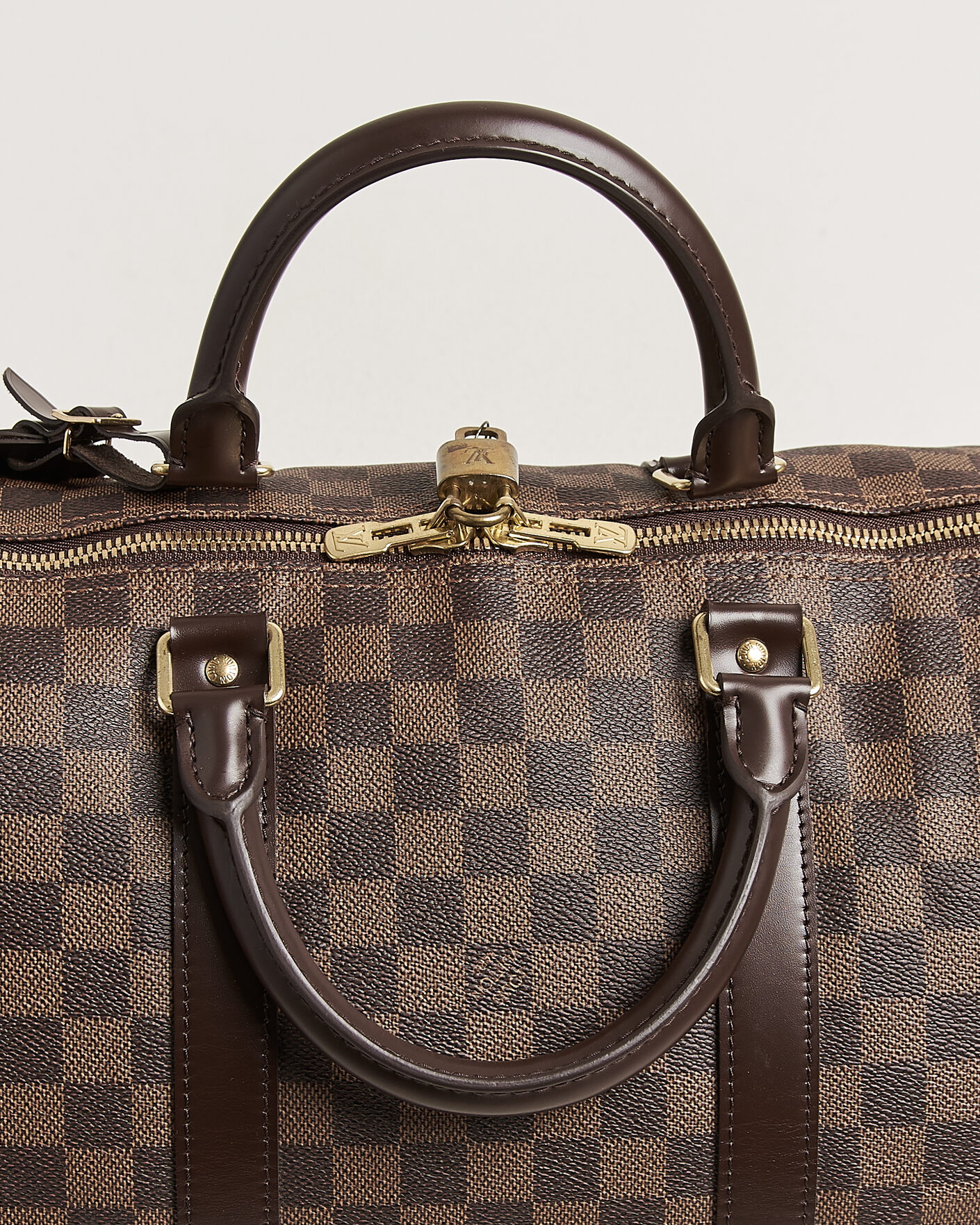 Herren | Pre-Owned & Vintage Bags | Louis Vuitton Pre-Owned | Keepall 50 Damier Ebene